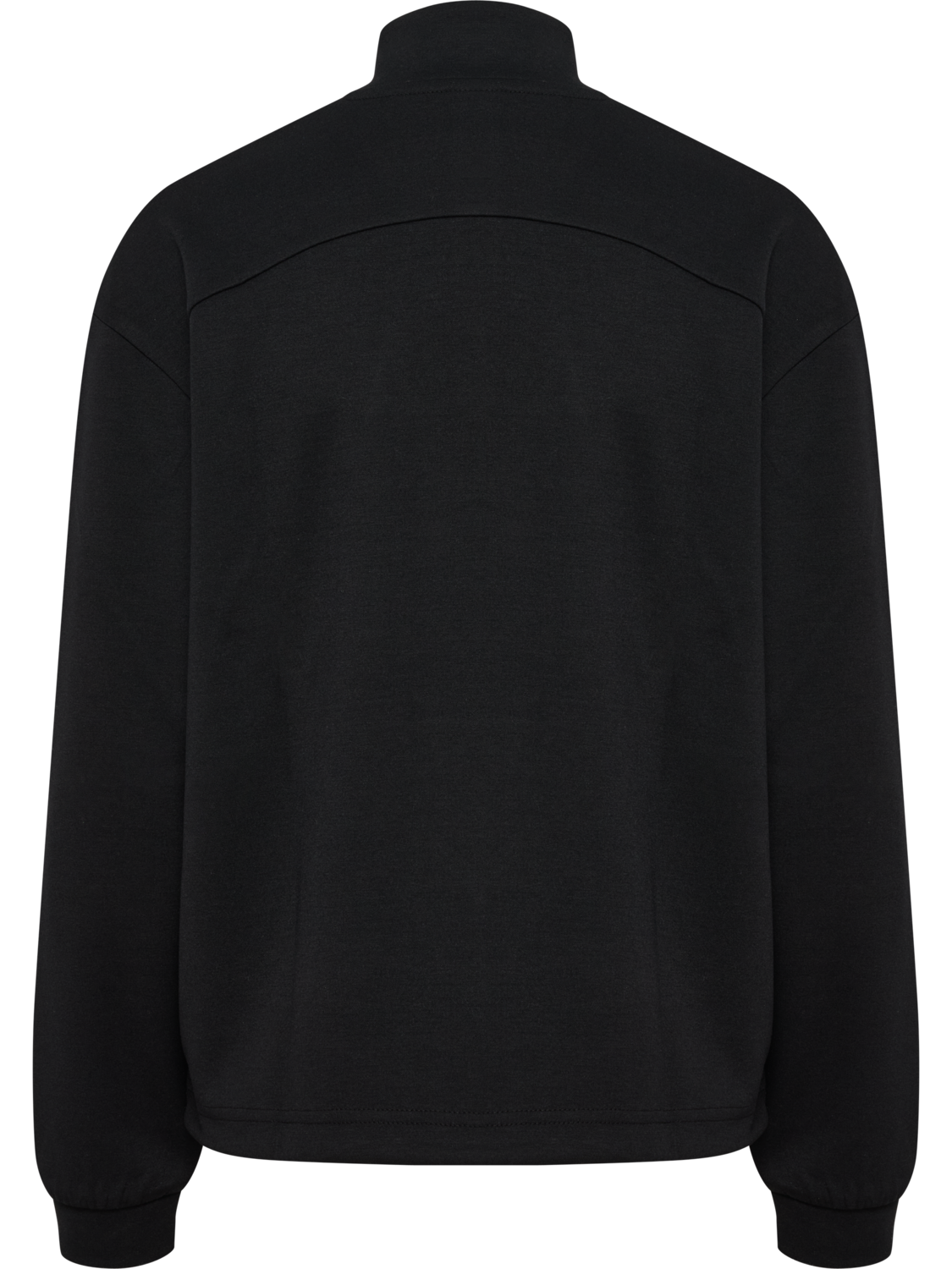 hmlYOGA SOFT HALFZIP W JACKET, BLACK, packshot