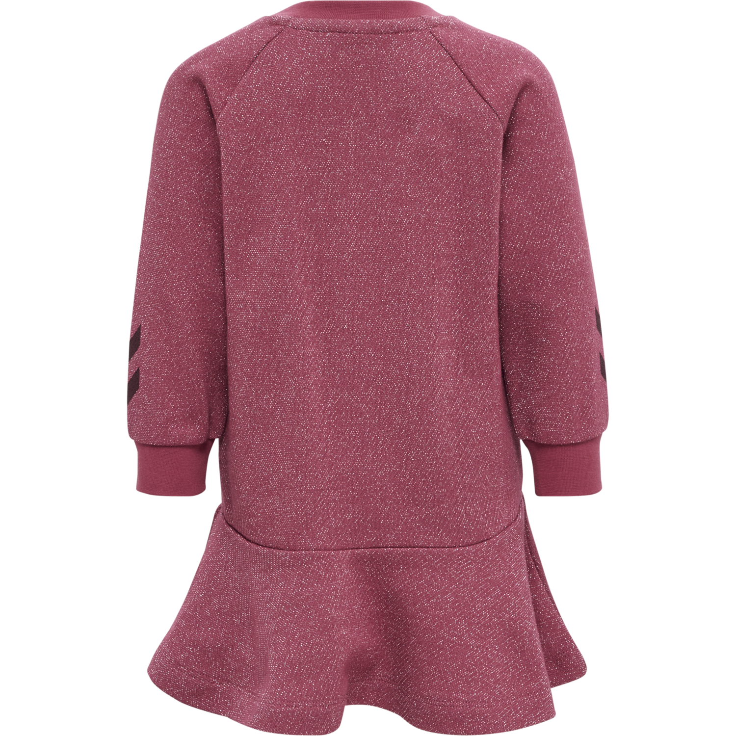 hmlSALLY DRESS L/S, EARTH RED, packshot