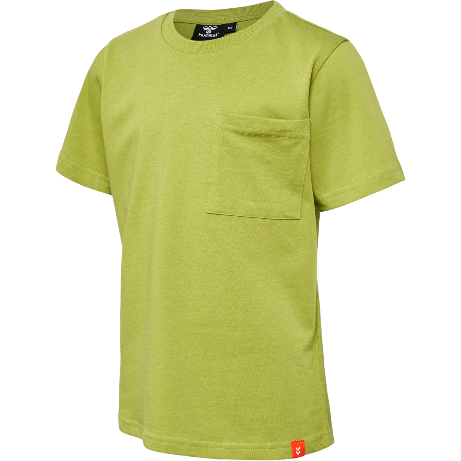 hmlRUSH T-SHIRT S/S, GREEN OLIVE, packshot