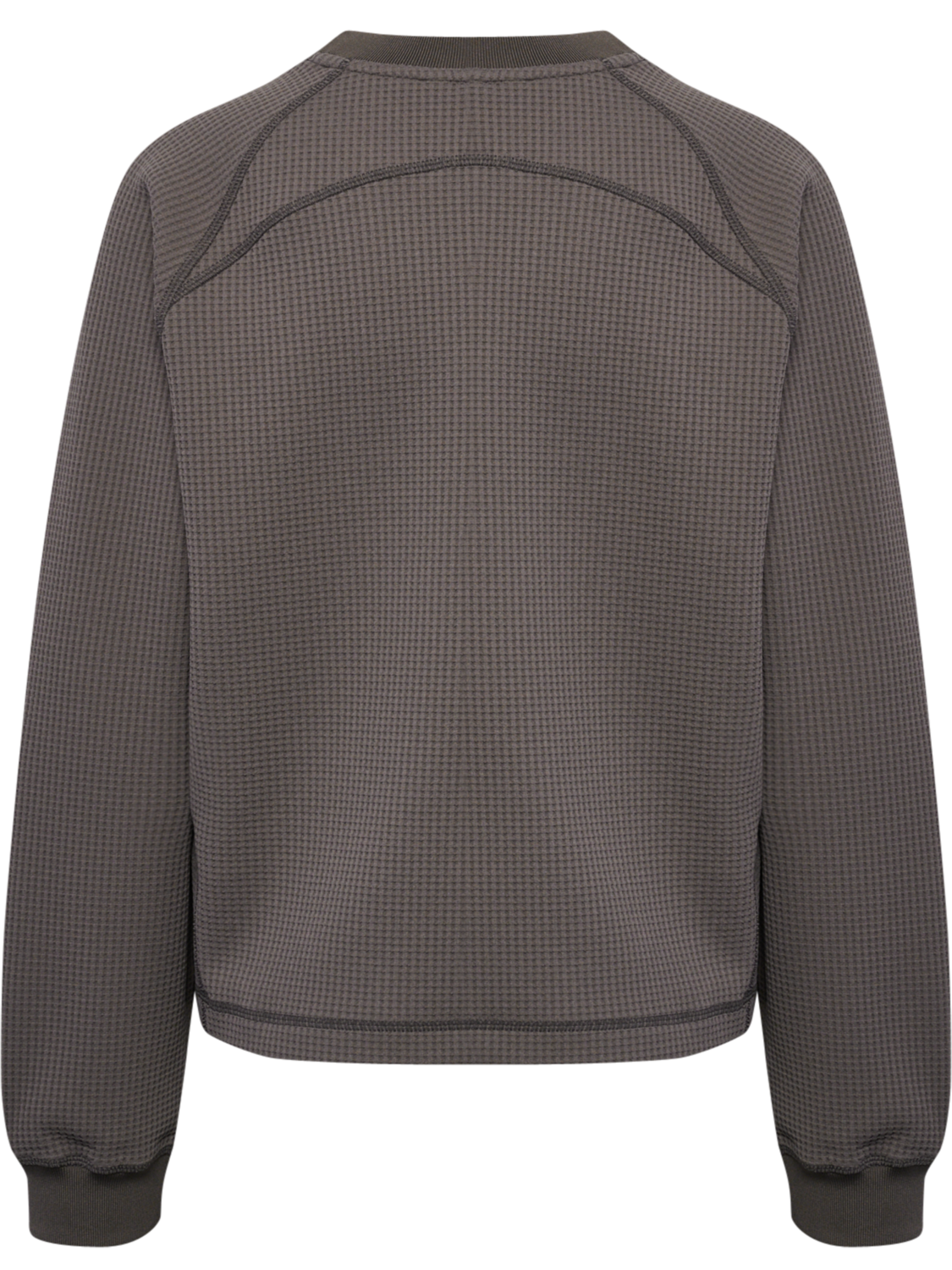hmlSOFT WAFFLE W T-SHIRT L/S, FALCON, packshot