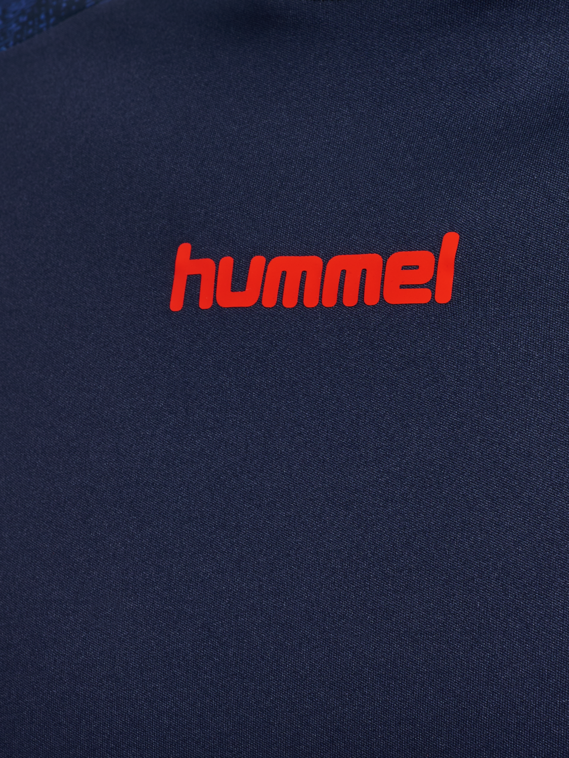 hmlBLAZE26 PRO TRAINING JERSEY S/S, MARINE/CHERRY TOMATO, packshot