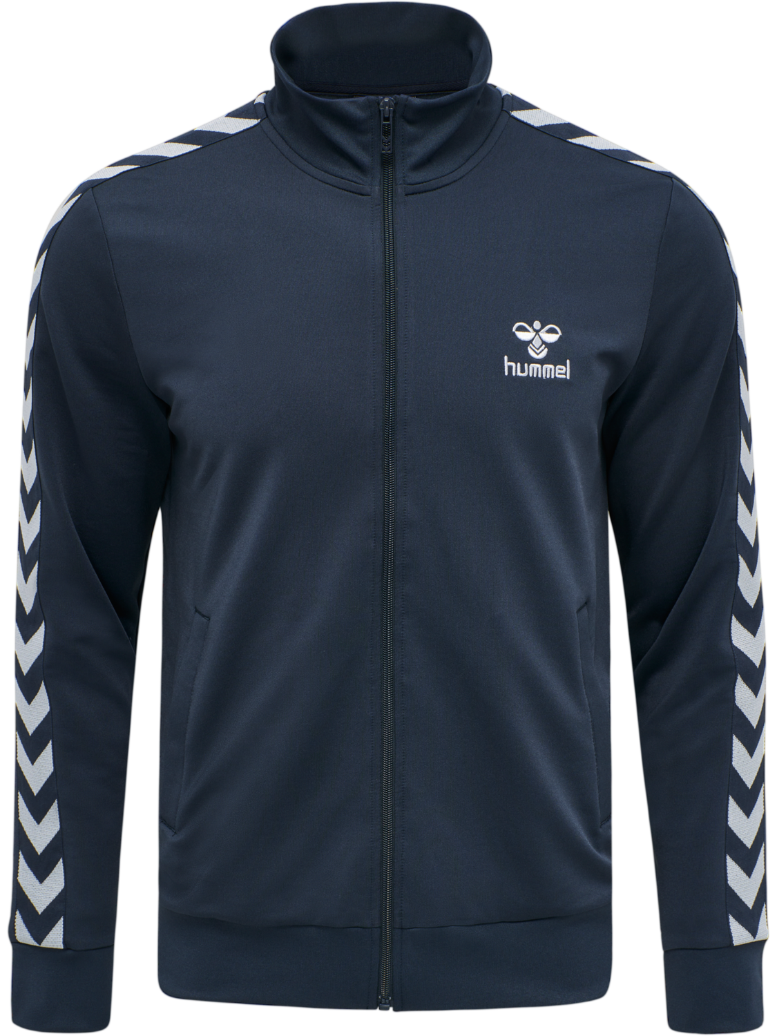 hmlNATHAN 2.0 ZIP JACKET, BLUE NIGHTS, packshot