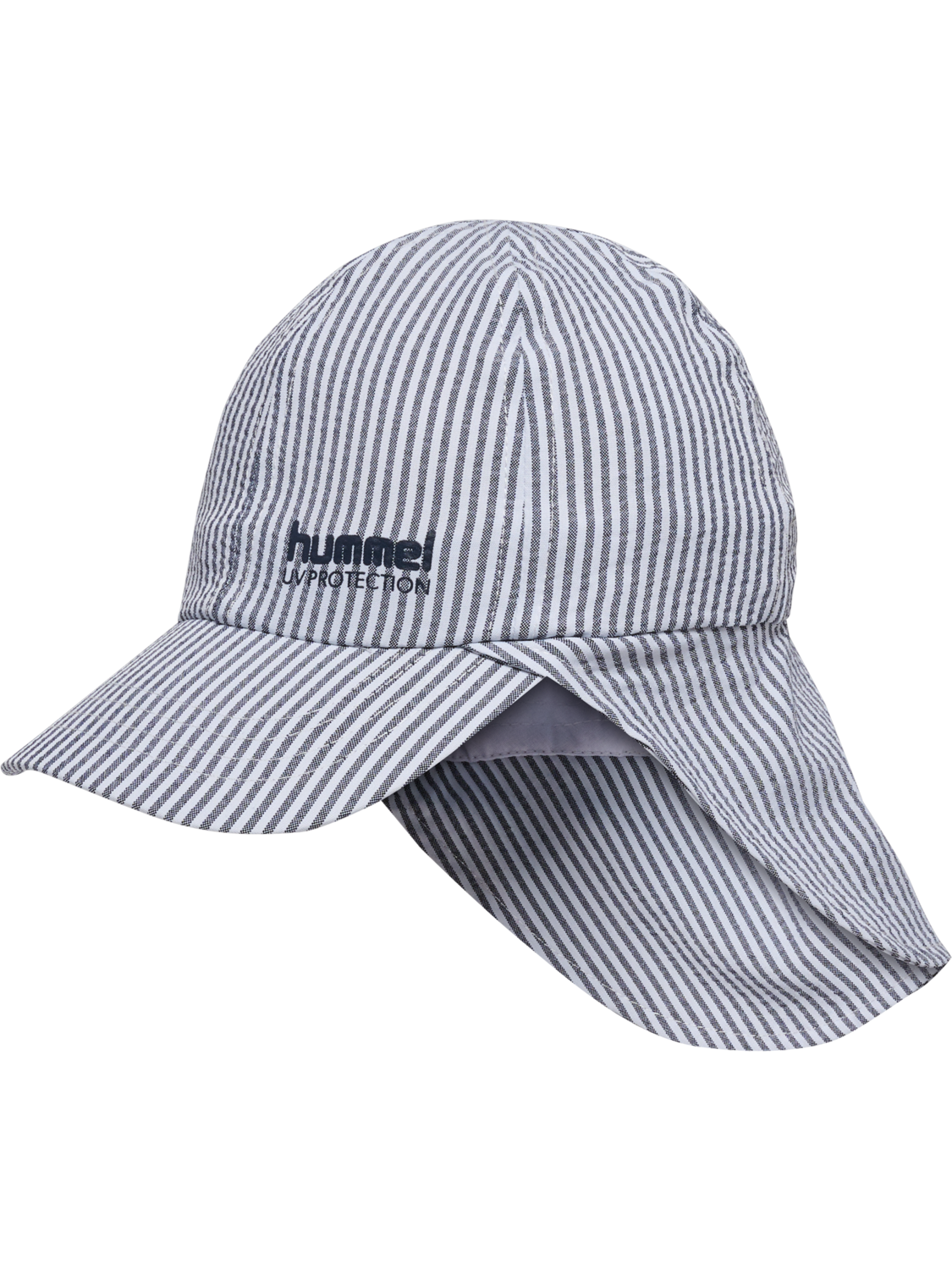 hmlBREEZE CAP STRIPED, NAVY BLAZER/BRIGHT WHITE, packshot
