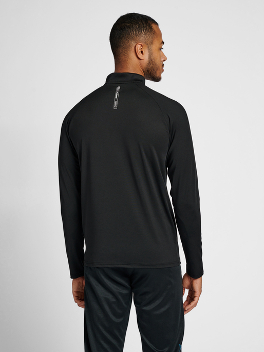 hmlGG12 TRAINING 1/2 ZIP SWEAT, 2001, model