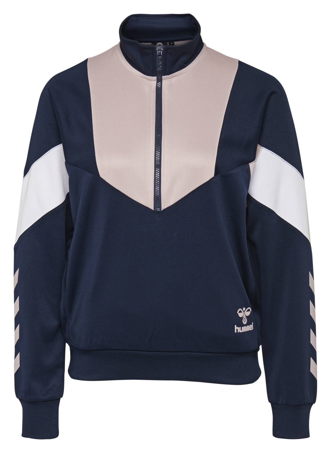 hmlCHI HALF ZIP SWEATSHIRT, 1009, packshot