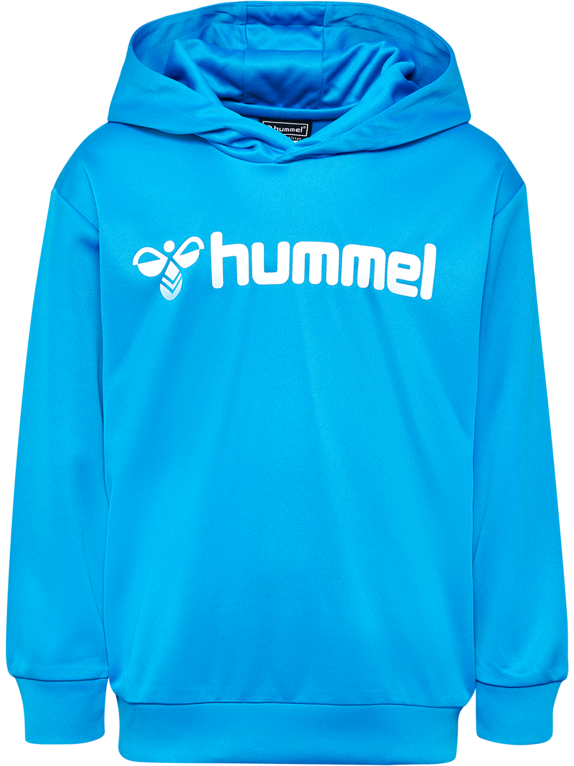 hmlLOGO HOODIE KIDS, DIVA BLUE, packshot