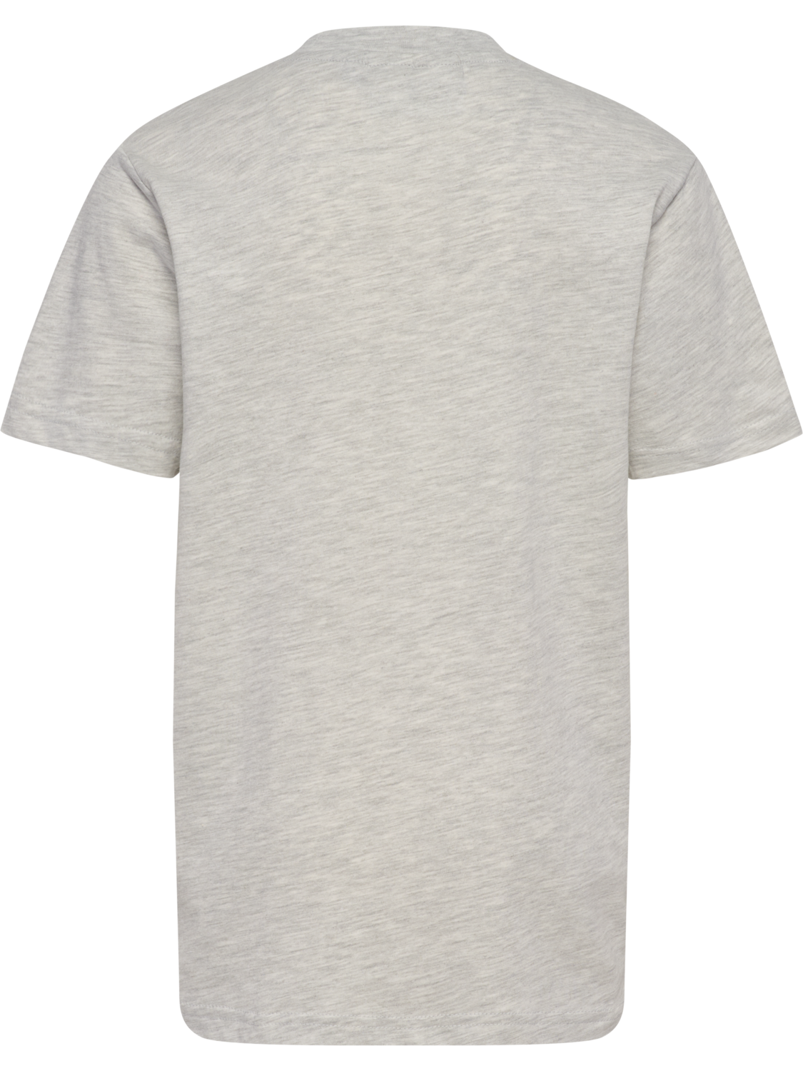 hmlJR REG T-SHIRT S/S RUNNER 2-PACK, LIGHT GREY MELANGE/DRESS BLUES, packshot