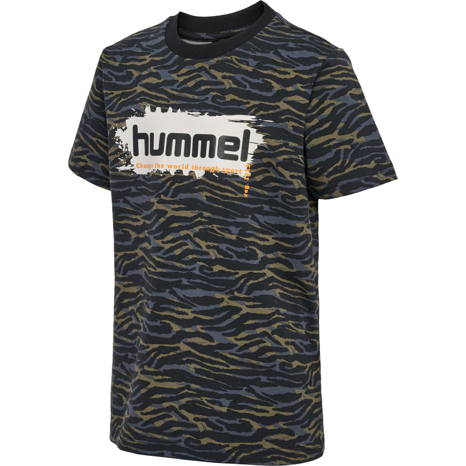 hmlEMRE T/SHIRT S/S, BLACK, packshot