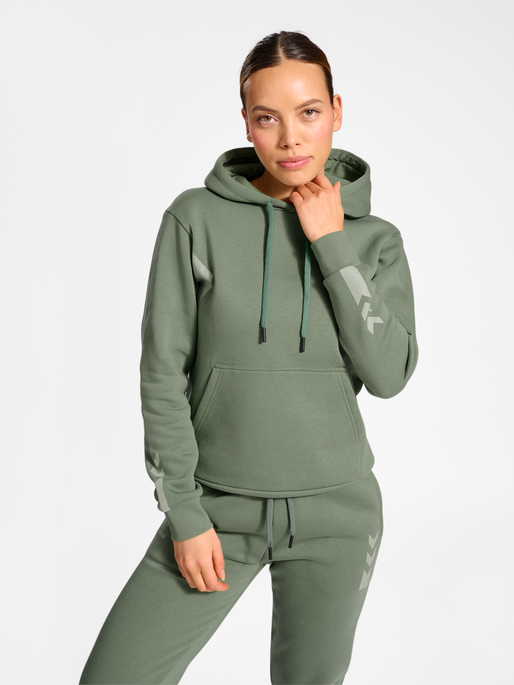 hmlACTIVE CO HOODIE WOMAN, 6005, model