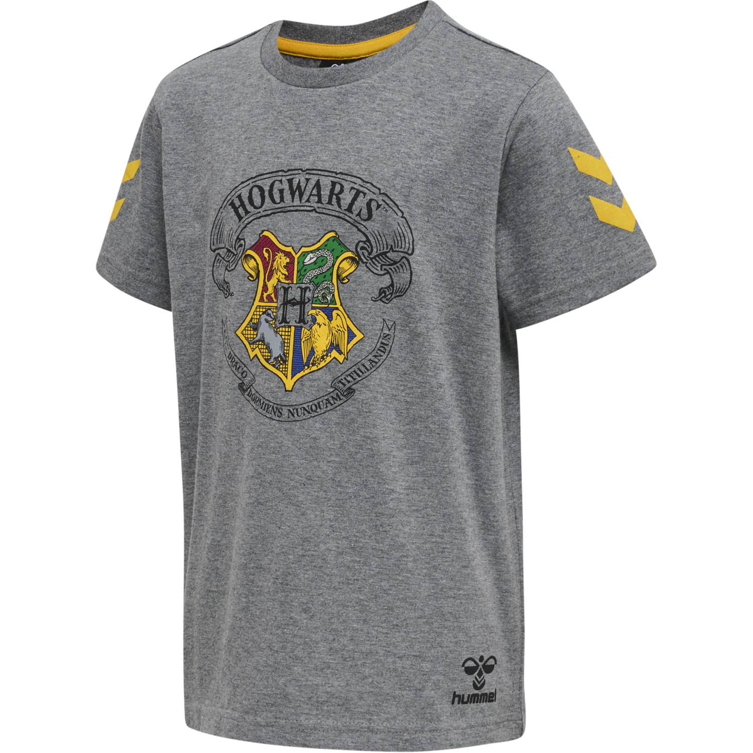 hmlHARRY POTTER TRES T-SHIRT S/S, MEDIUM MELANGE, packshot