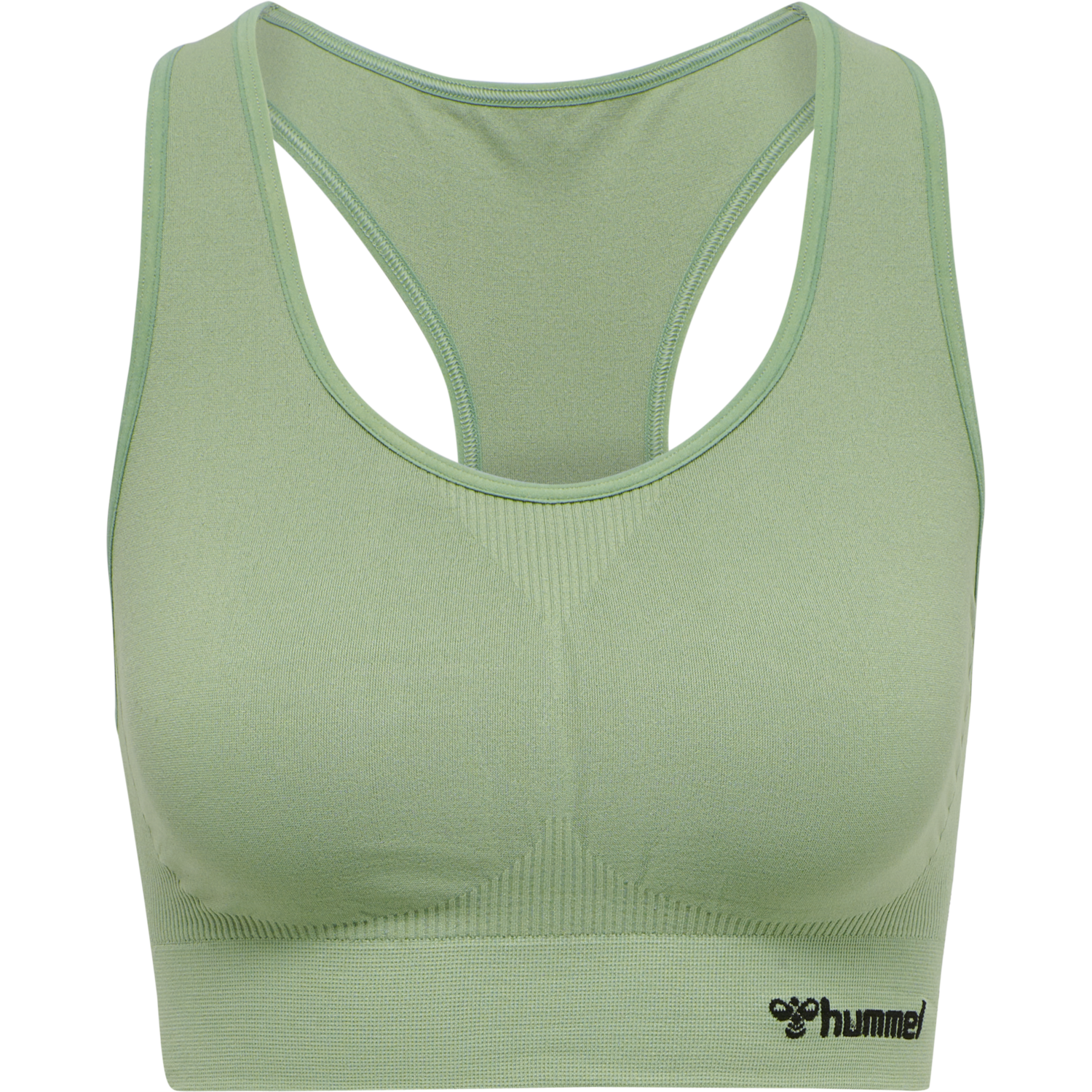 hmlTIF SEAMLESS SPORTS TOP, BASIL, packshot