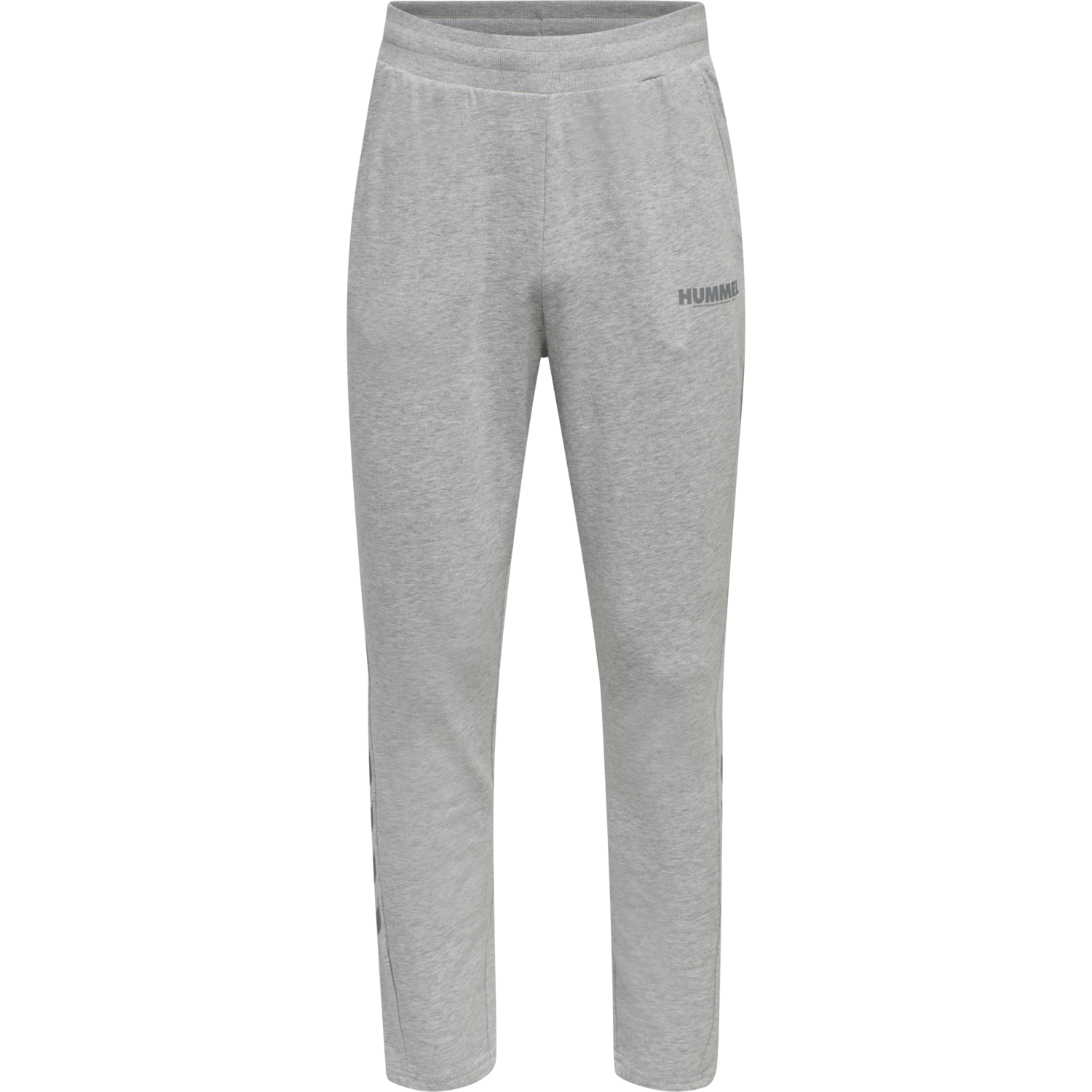 hmlLEGACY TAPERED PANTS, GREY MELANGE, packshot