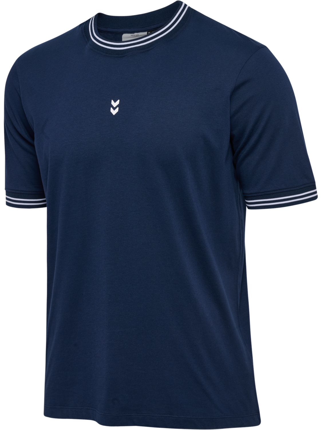 hmlPULSE RETRO T-SHIRT S/S, DRESS BLUES, packshot