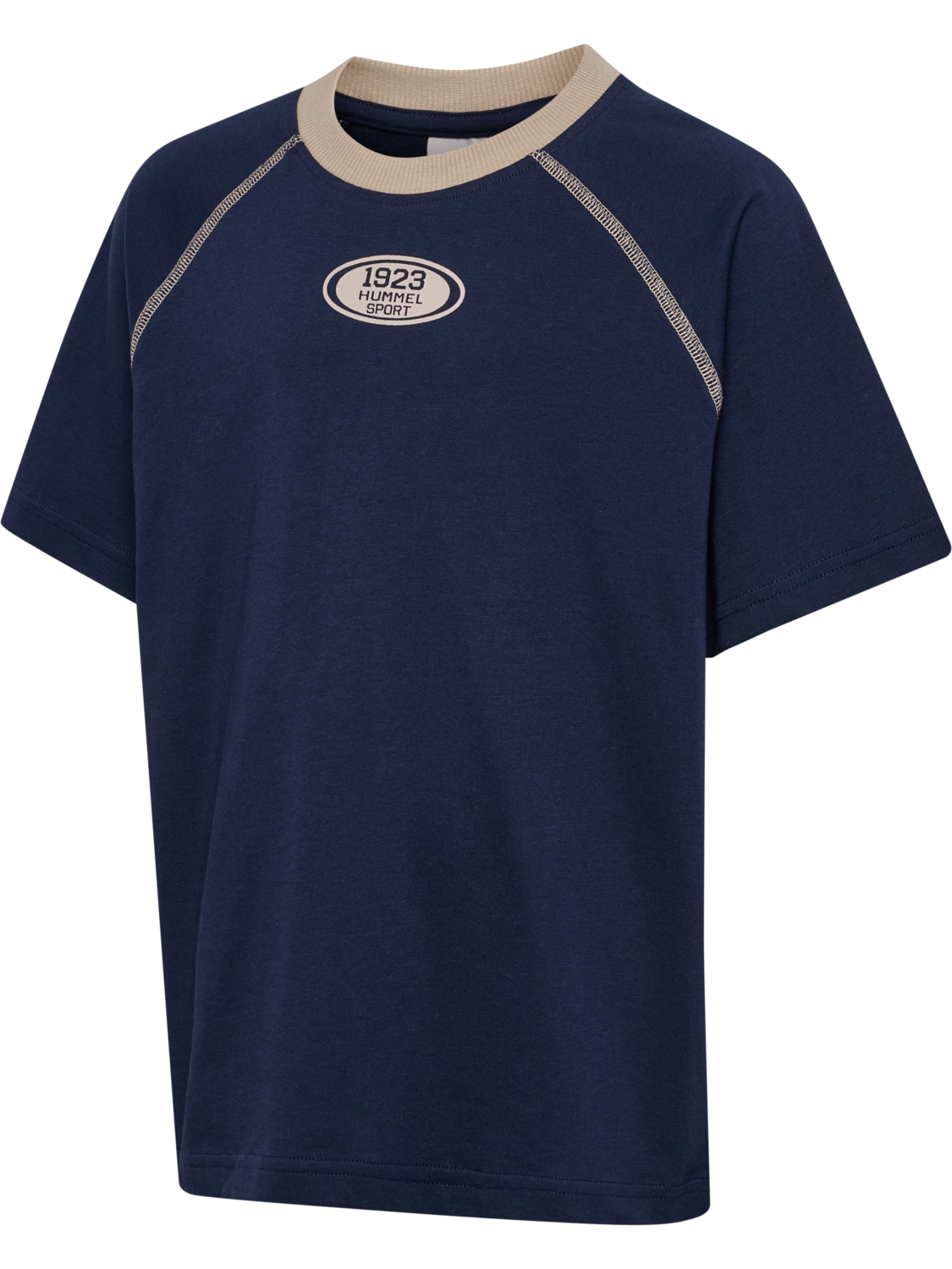 hmlTIMMI RAGLAN T-SHIRT S/S, DRESS BLUES, packshot