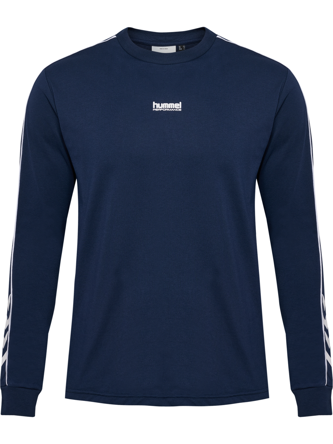 hmlPULSE PIPING T-SHIRT L/S, DRESS BLUES, packshot
