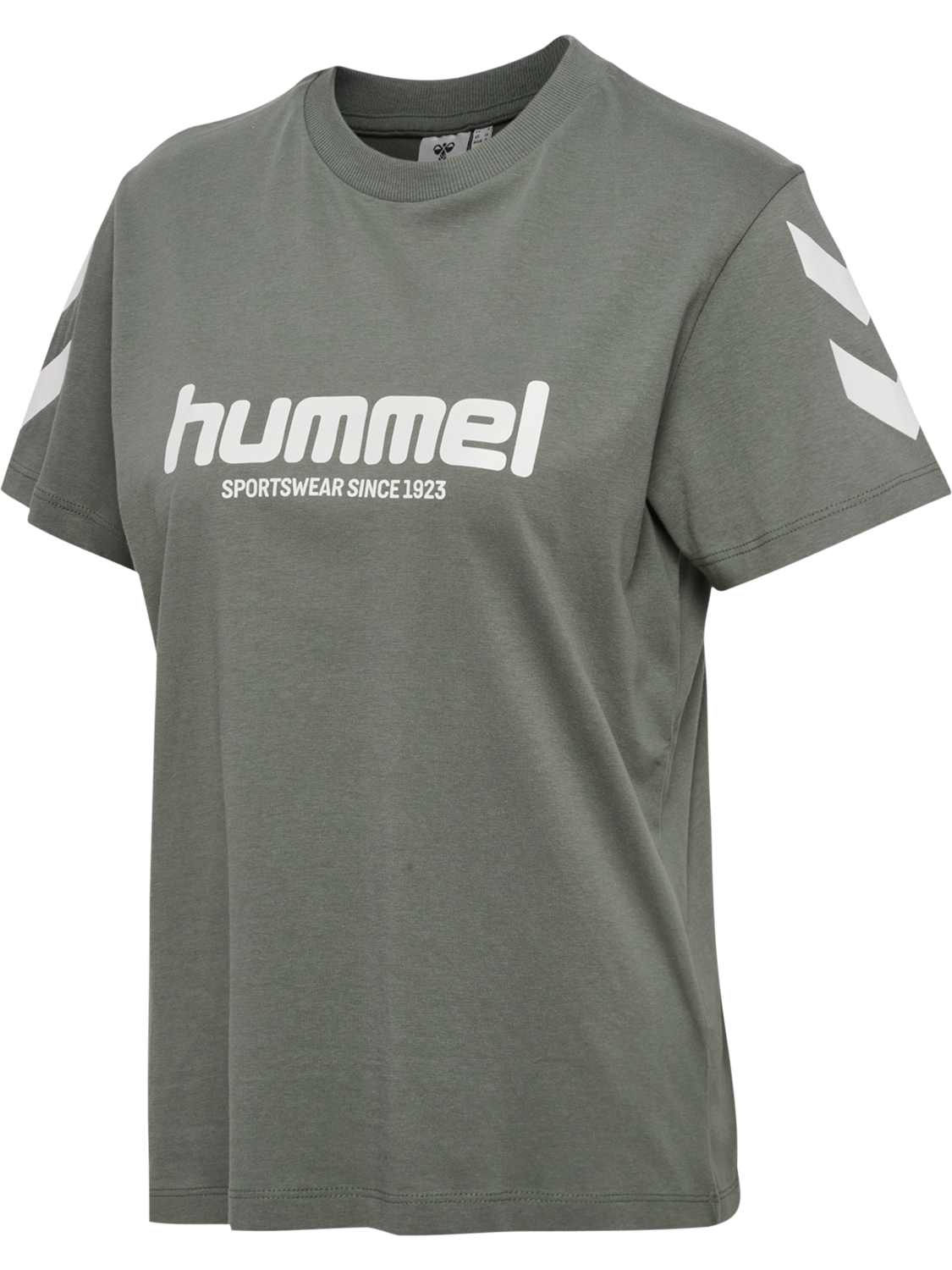 hmlLEGACY 2.0 W T-SHIRT S/S, CASTOR GRAY, packshot