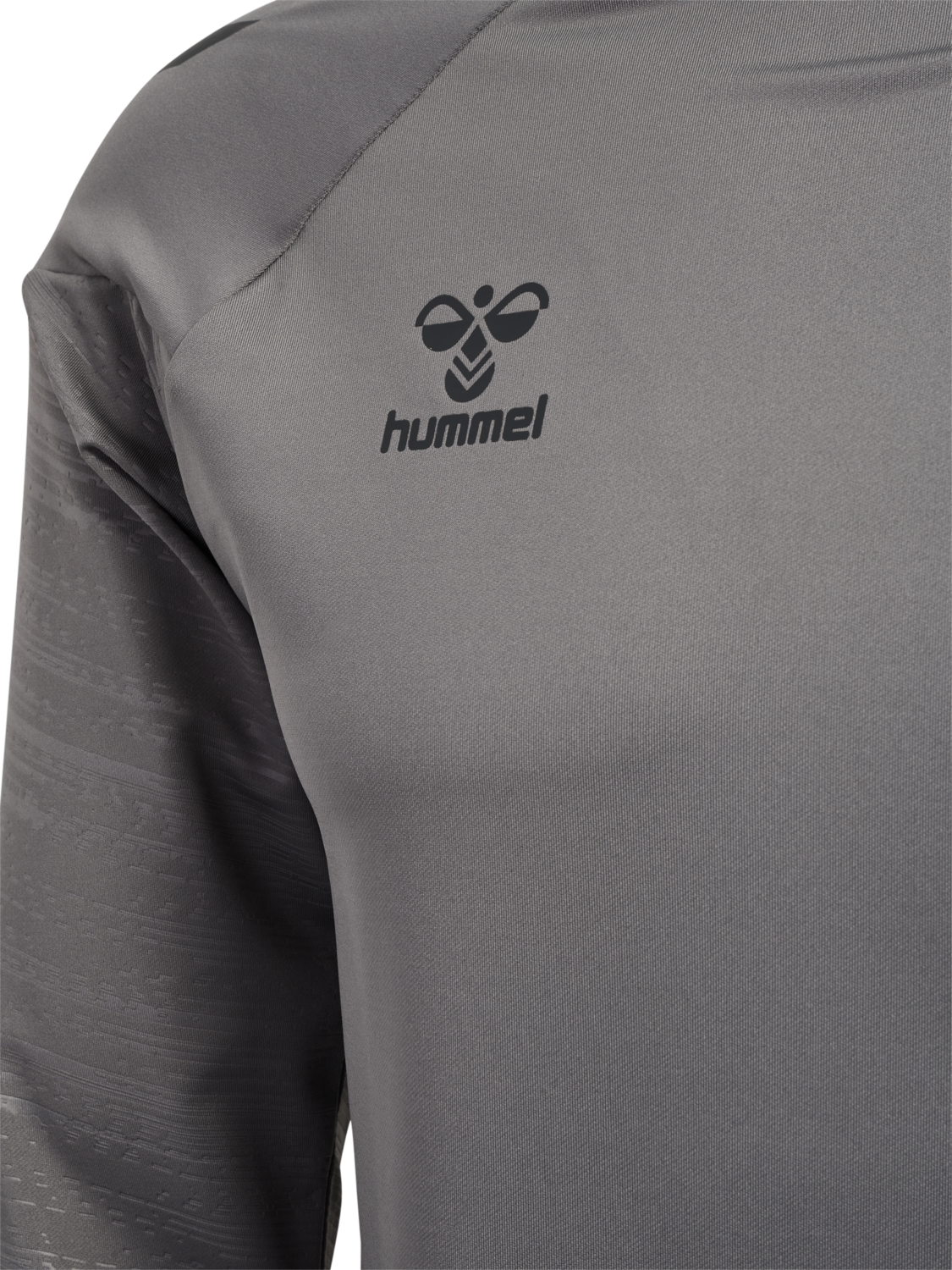 hmlPRO TRAINING CREW SWEAT, STEEL GRAY, packshot