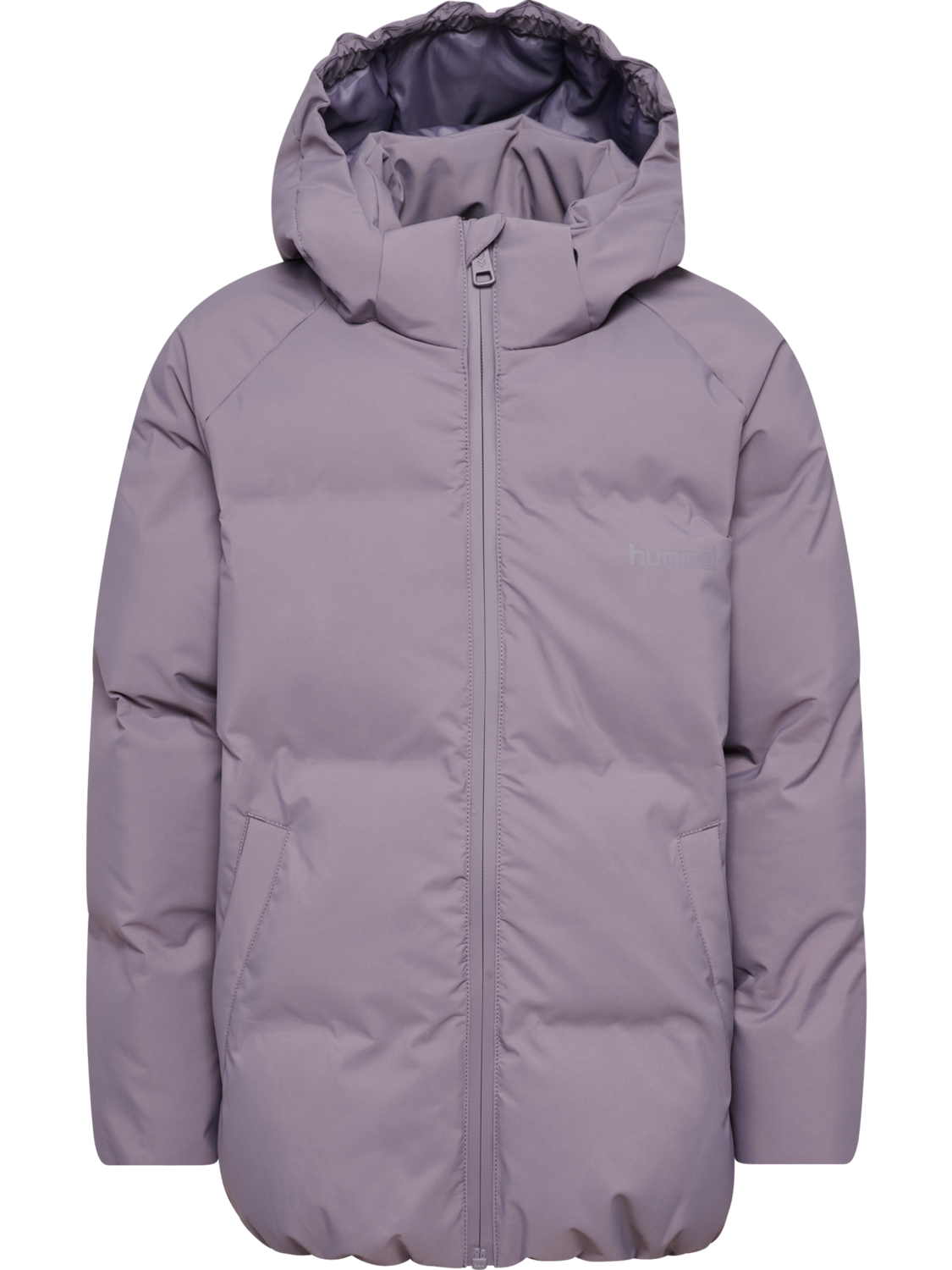 hmlJR ALL WEATHER PUFFER JACKET WR, GRAY RIDGE, packshot