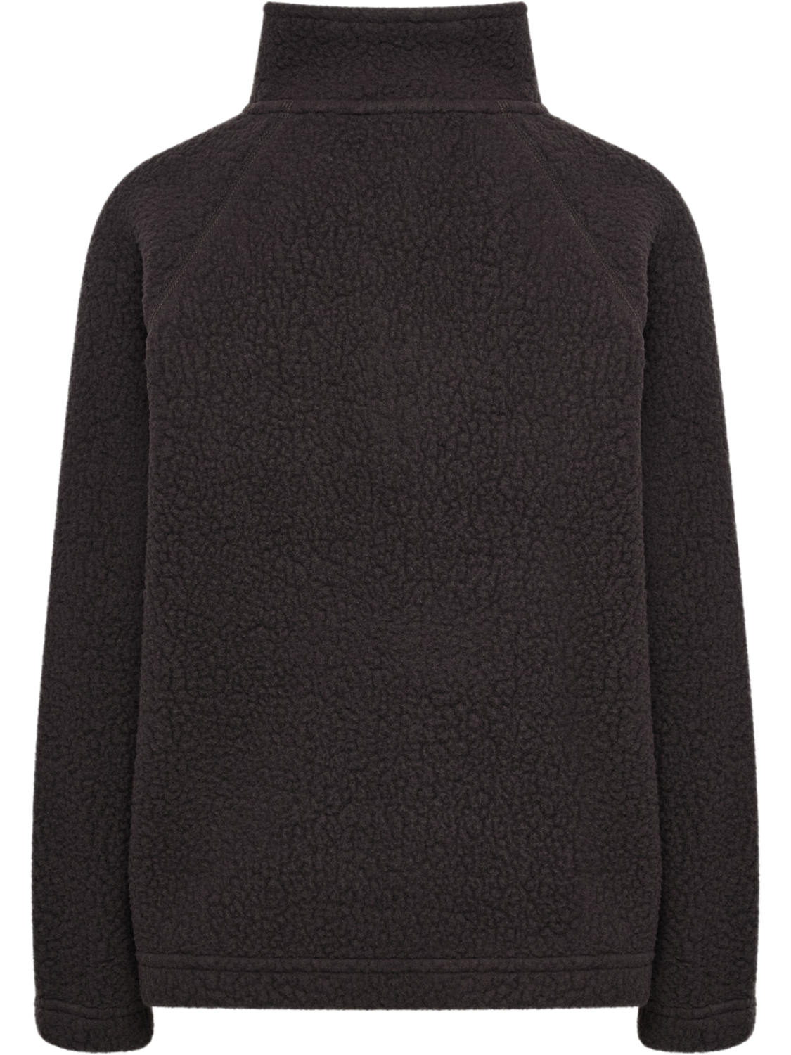 hmlJR MARTINI HALF ZIP JACKET, CHOCOLATE TORTE, packshot