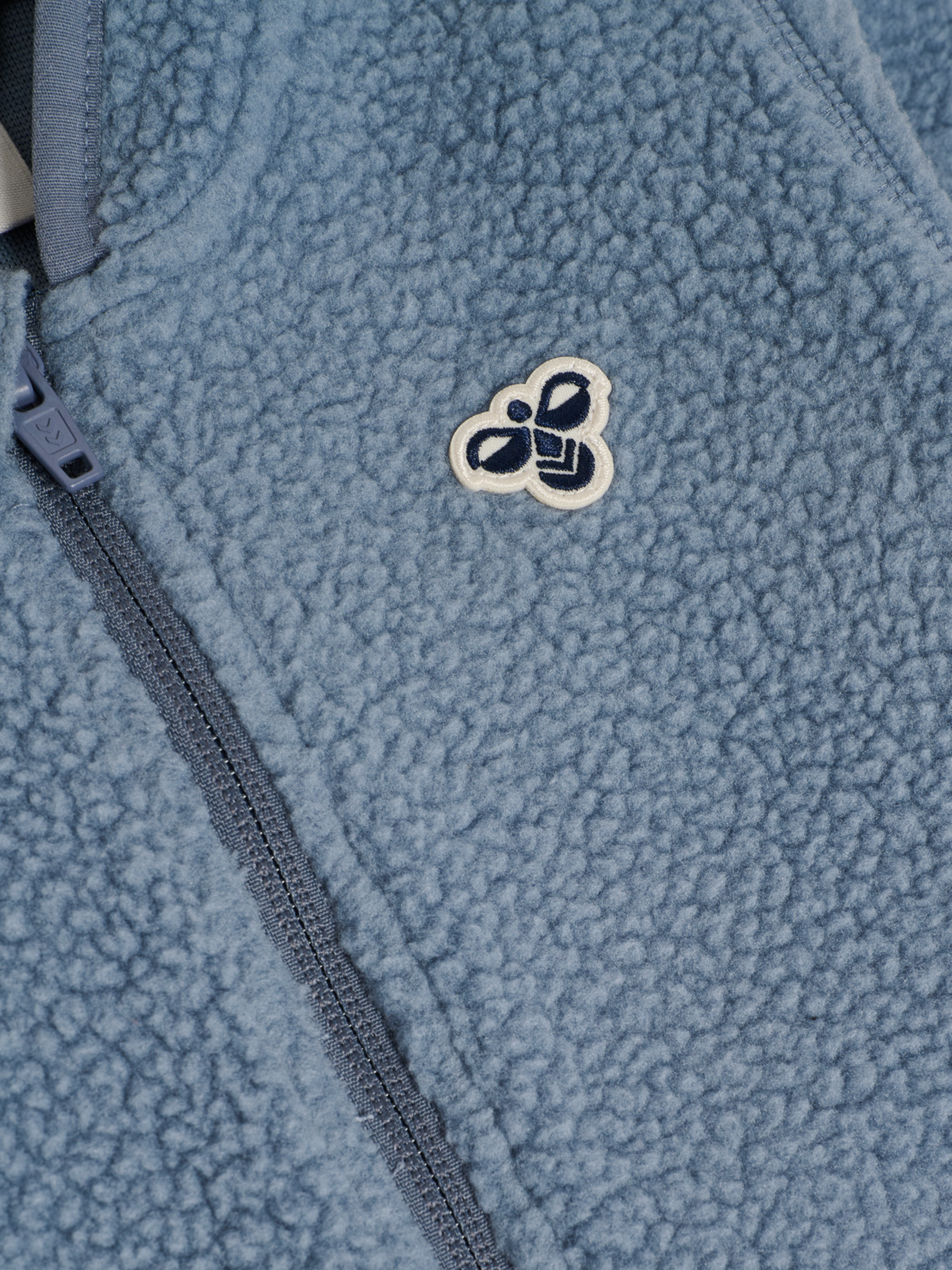 hmlMINI ATLAS FLEECE ZIP SUIT, FLINT STONE, packshot