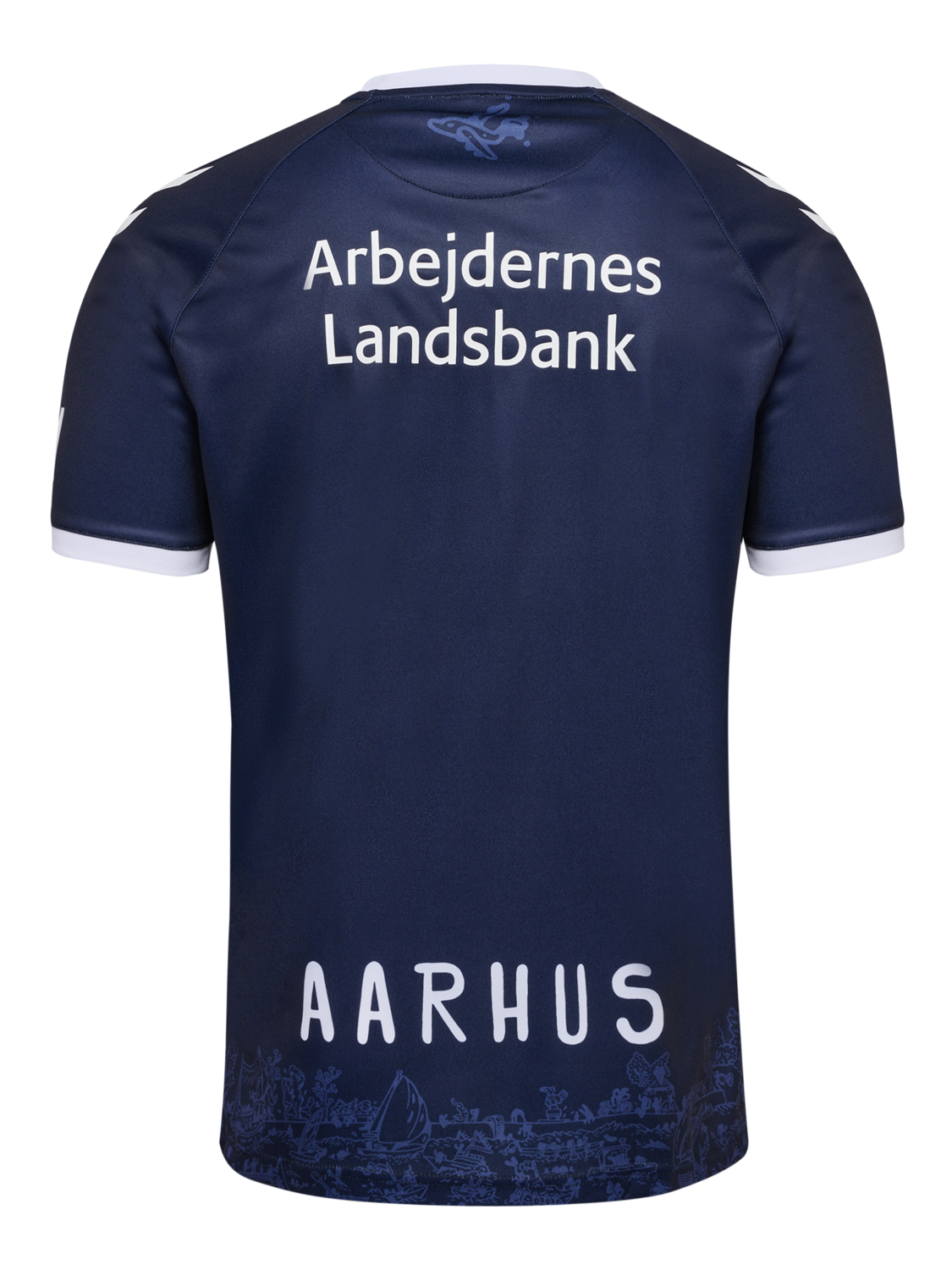 AGF 23/24 AWAY JERSEY S/S KIDS, MARINE, packshot