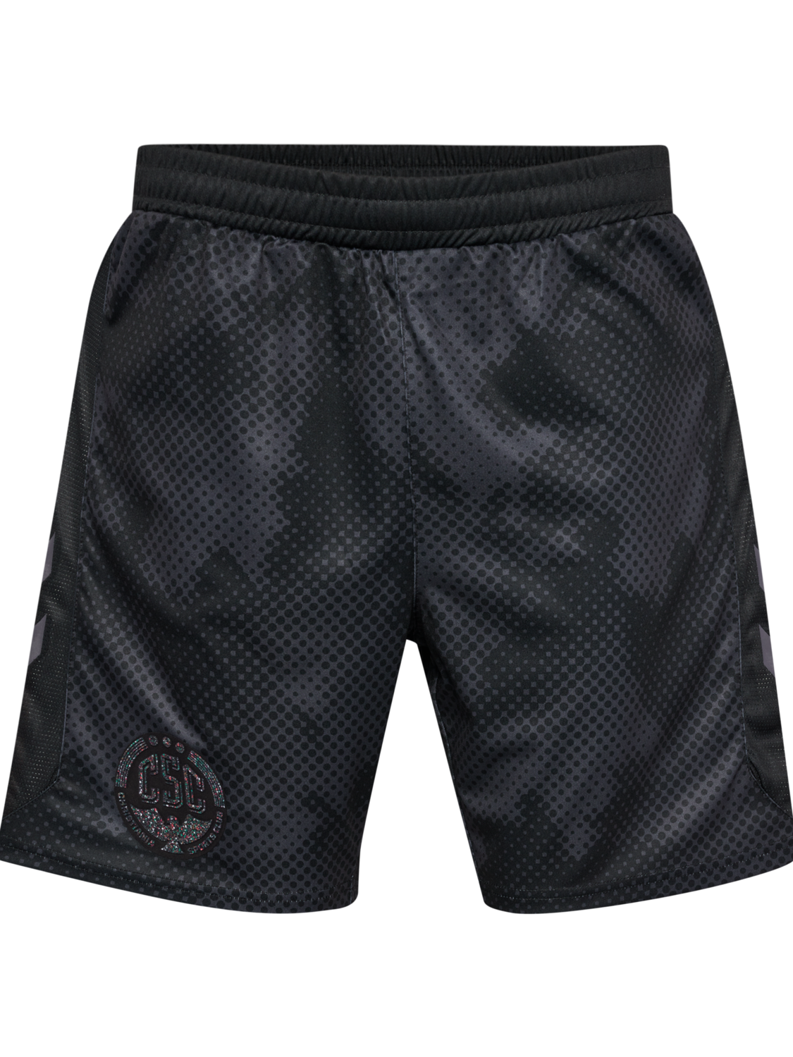 CSC 22/23 AWAY SHORTS, JET BLACK/FORGED IRON, packshot