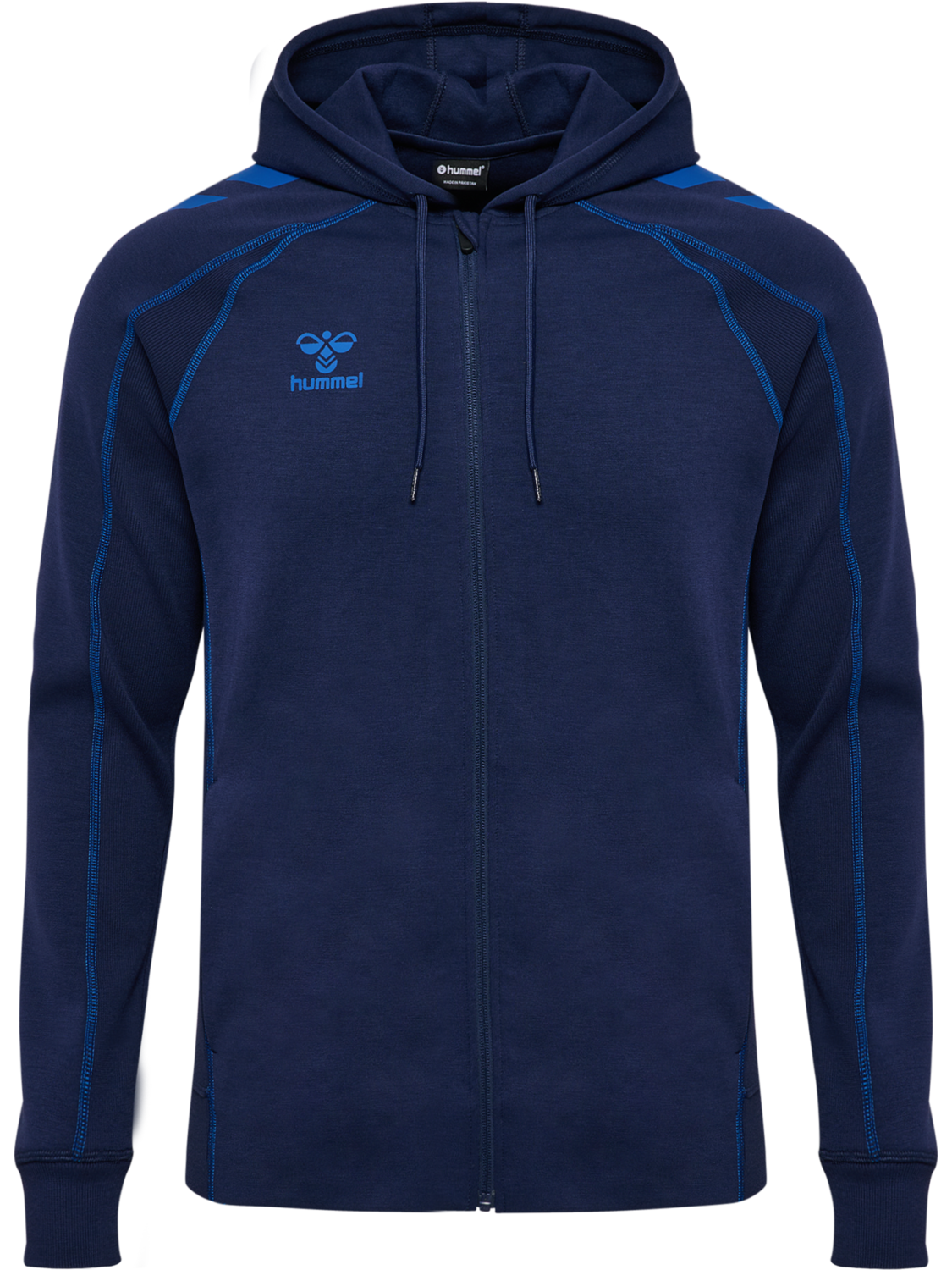 hmlMOVE 2.0 ZIP HOODIE, MARINE, packshot