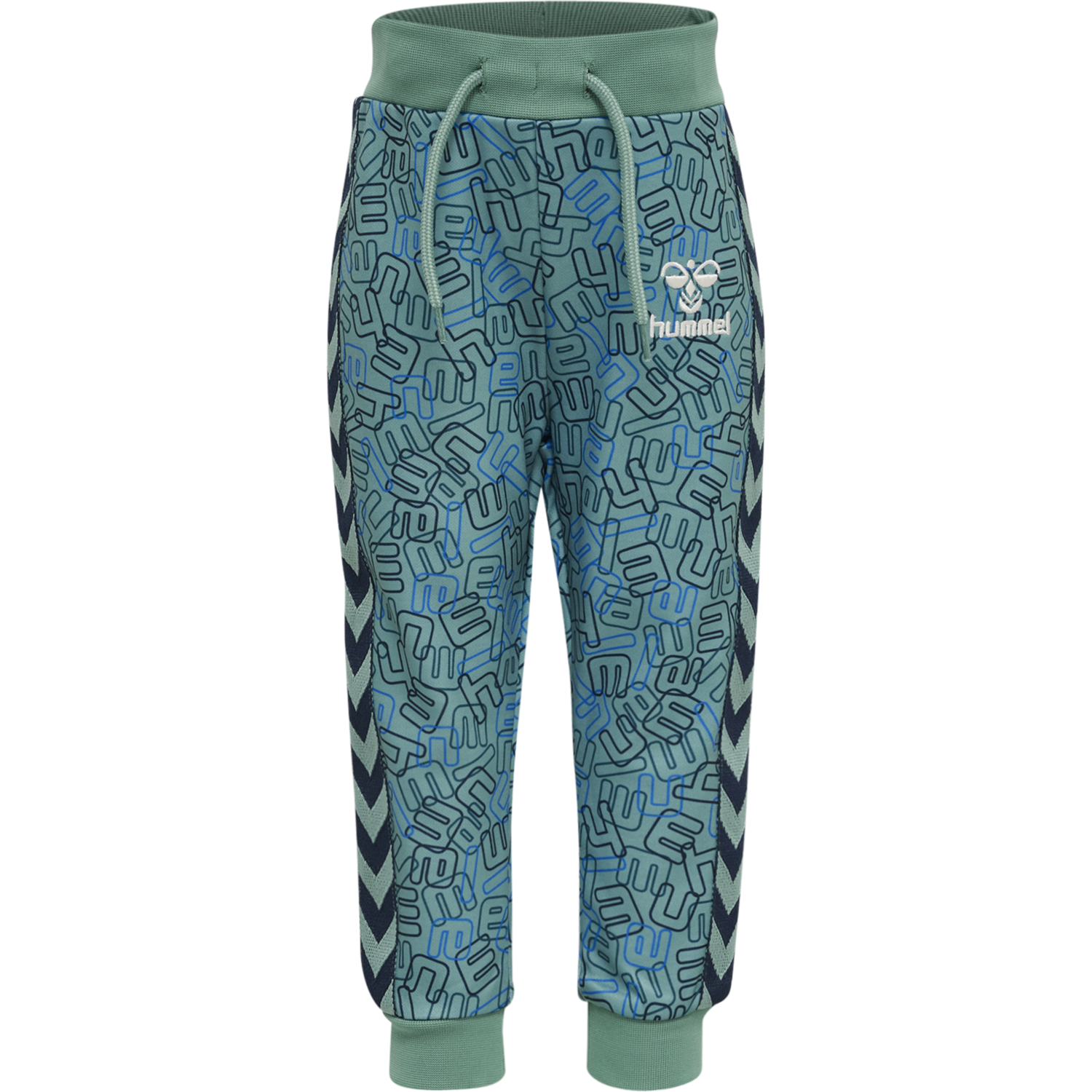 hmlOLYMPUS PANTS, MINERAL BLUE, packshot