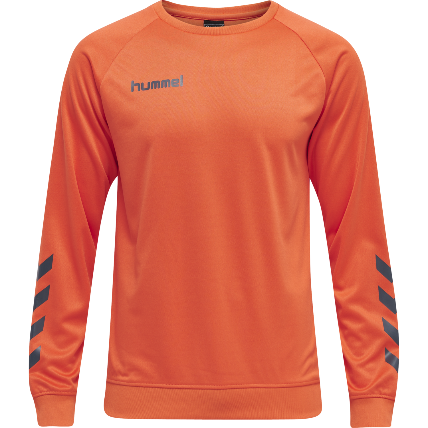 hmlPROMO POLY SWEATSHIRT, NASTURTIUM **DO NOT USE, packshot