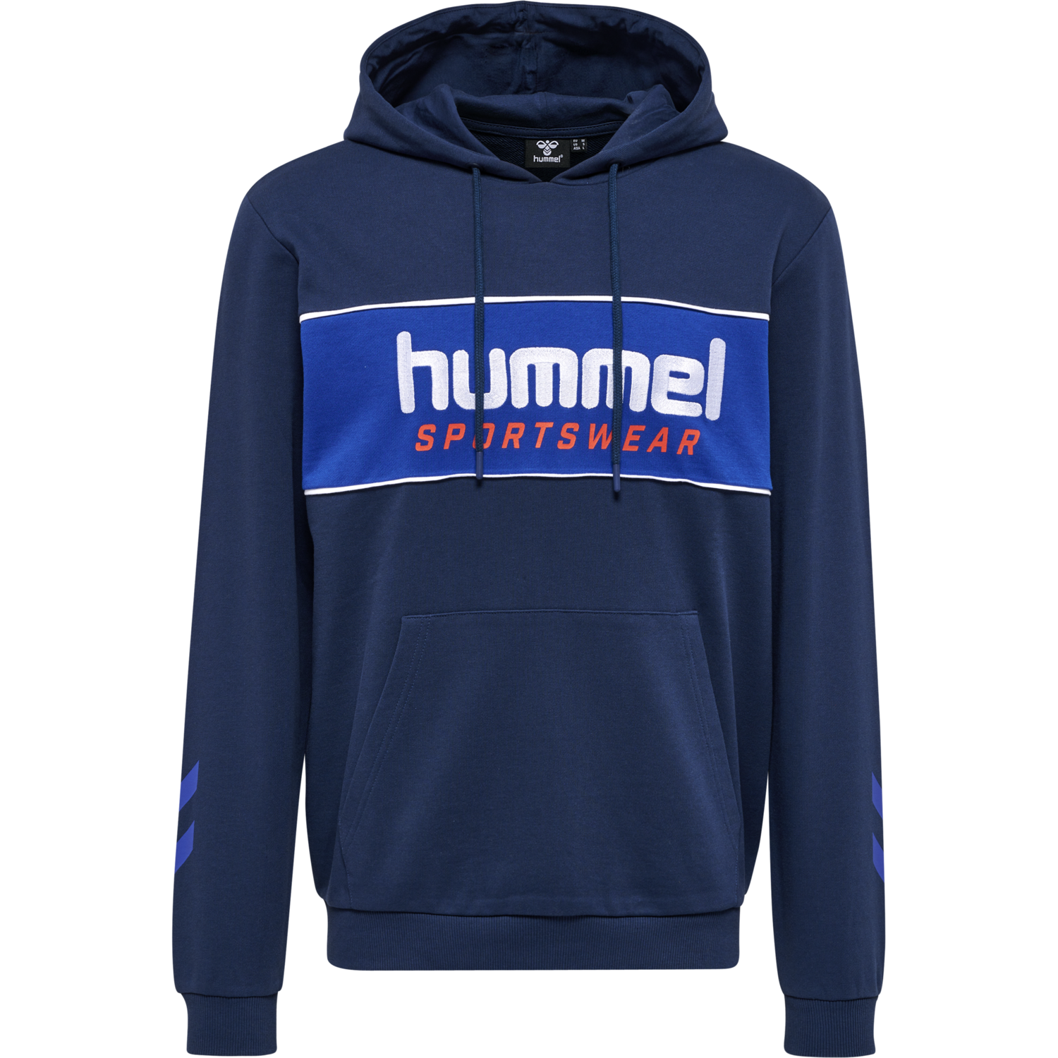 hmlLGC JULIAN HOODIE, DRESS BLUES, packshot