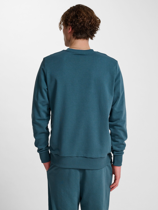 hmlPULSE SWEAT CREWNECK, STARGAZER, model