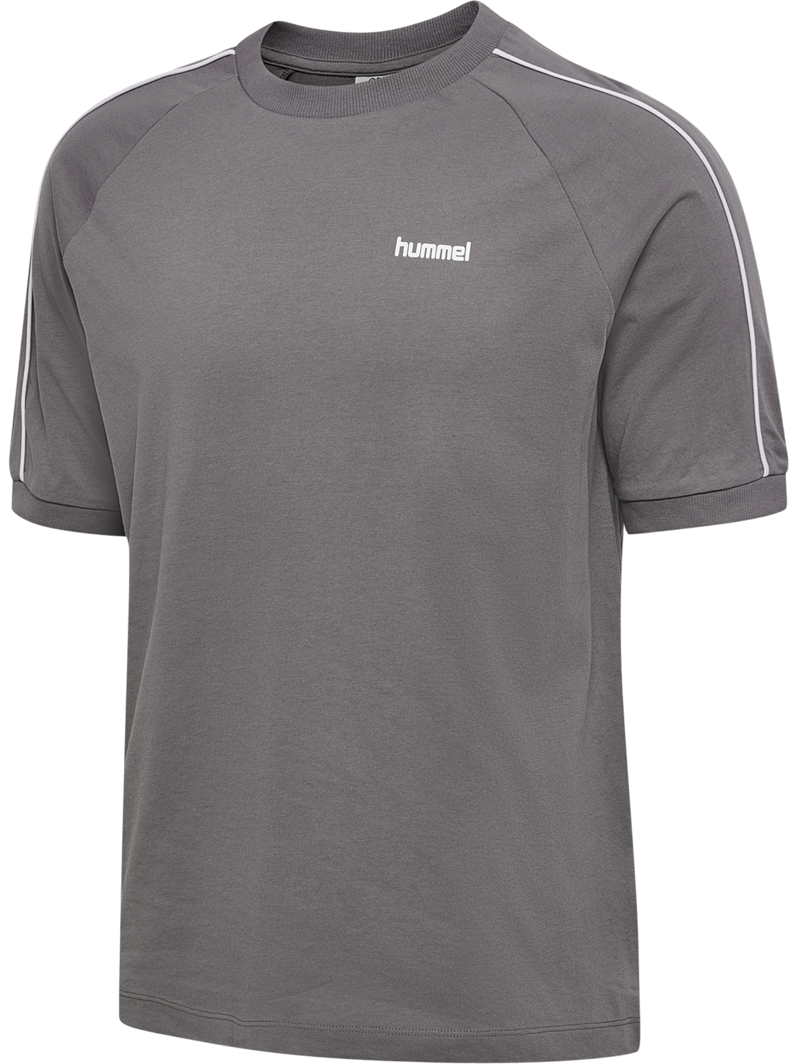 hmlCLUB REST DAY T-SHIRT S/S, CHARCOAL GRAY, packshot