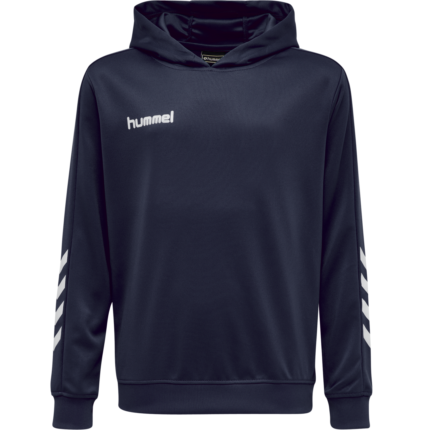 hmlPROMO KIDS POLY HOODIE, MARINE, packshot