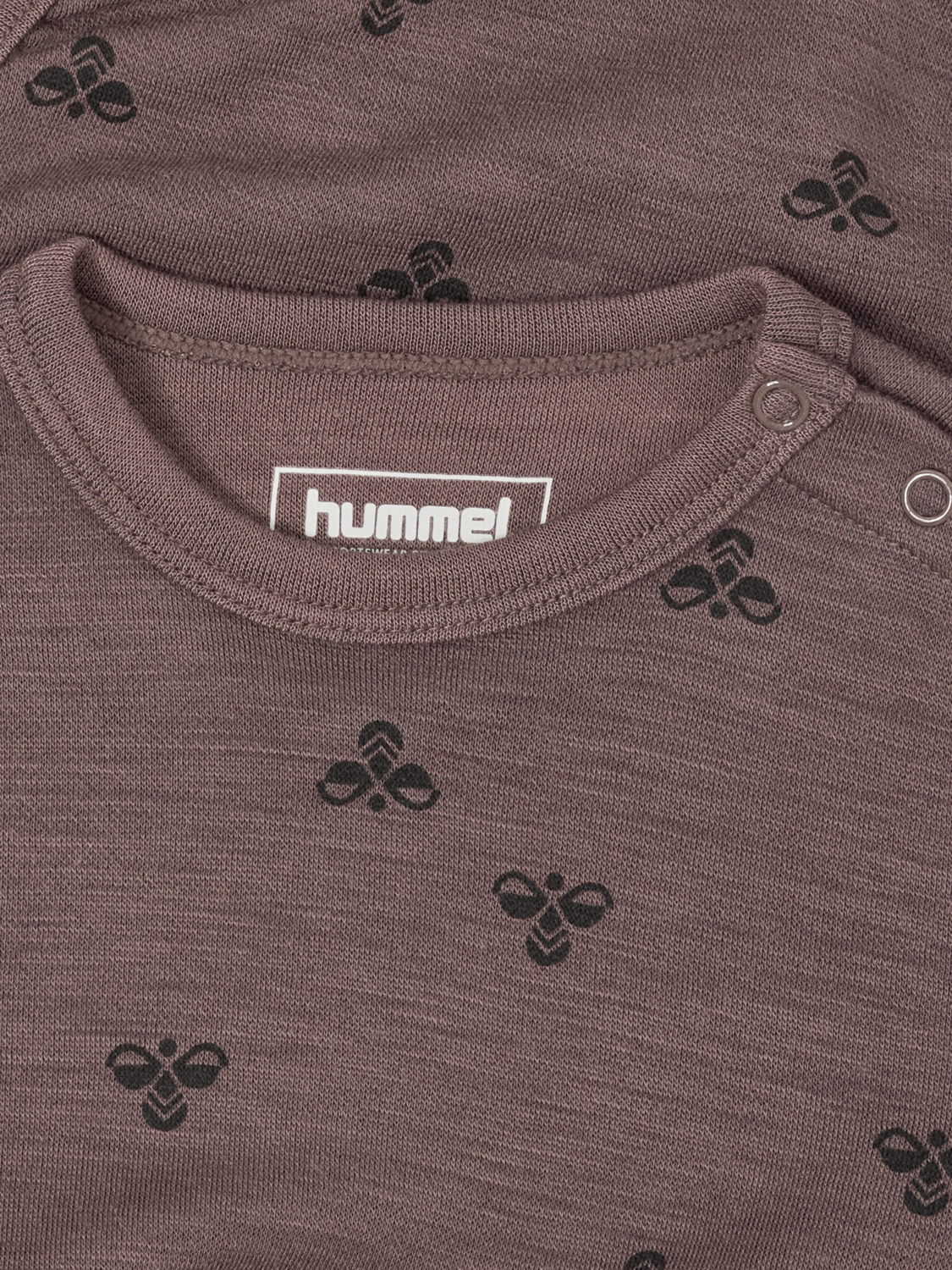 hmlMINI WOOL BODY L/S, TWILIGHT MAUVE, packshot