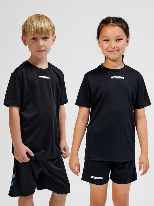 hmlMULTI PL JERSEY KIDS, BLACK, model