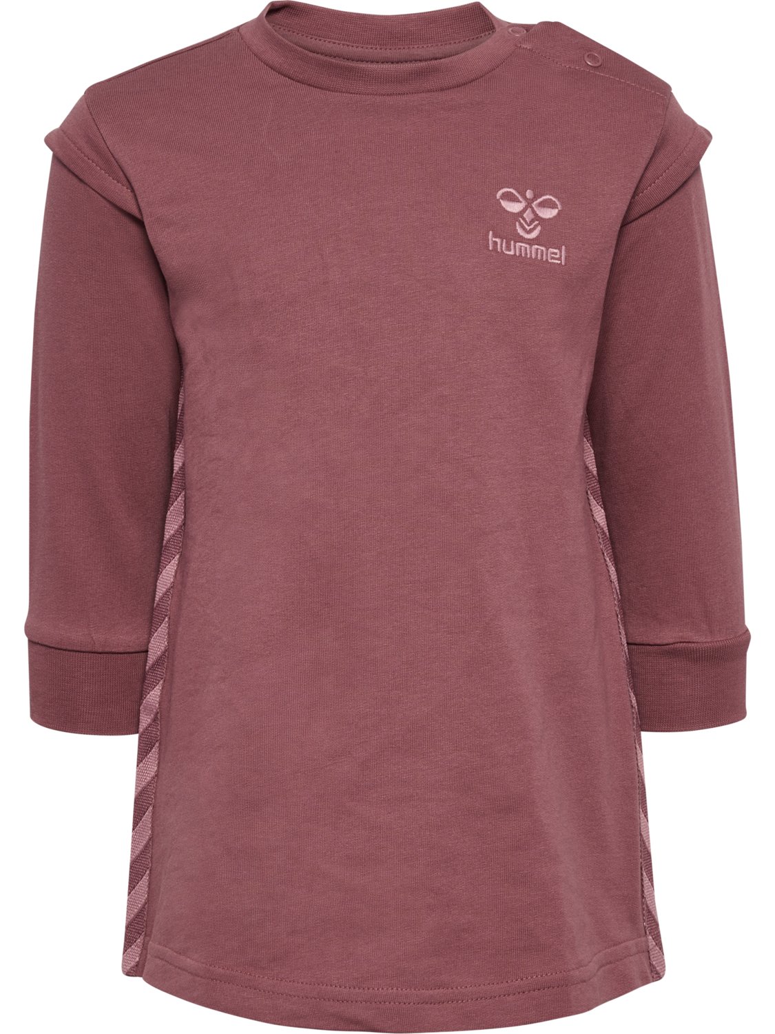 hmlOLGA SWEAT DRESS, ROSE BROWN, packshot