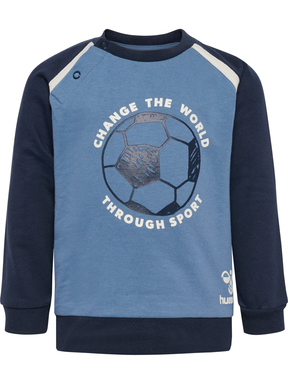 hmlBOBBY SWEATSHIRT, BLUE NIGHTS, packshot