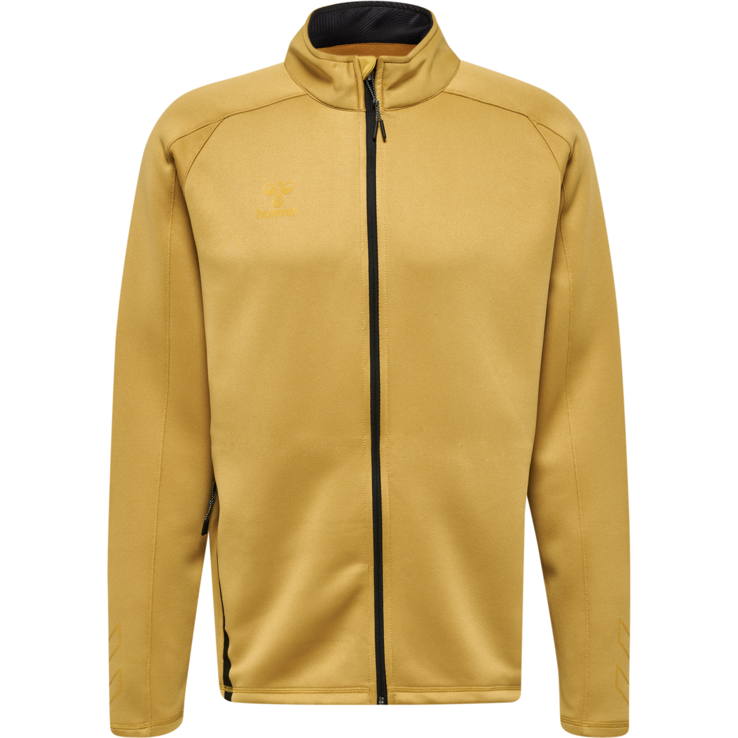 hmlCIMA XK ZIP JACKET, ANTIQUE GOLD, packshot