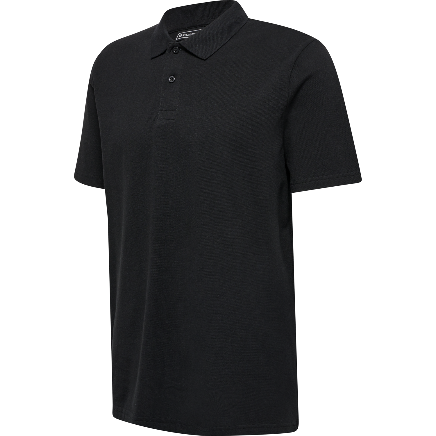 hmlRED STRETCH POLO, BLACK, packshot