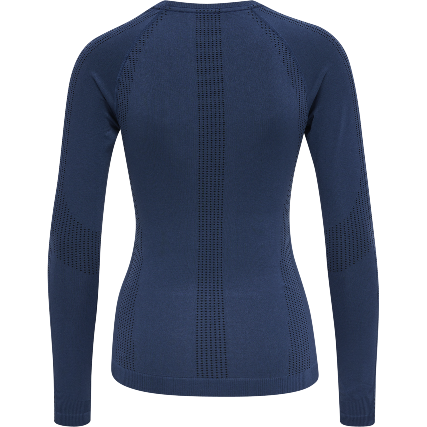 hmlMT SHAPING SEAMLESS T-SHIRT L/S, INSIGNIA BLUE, packshot