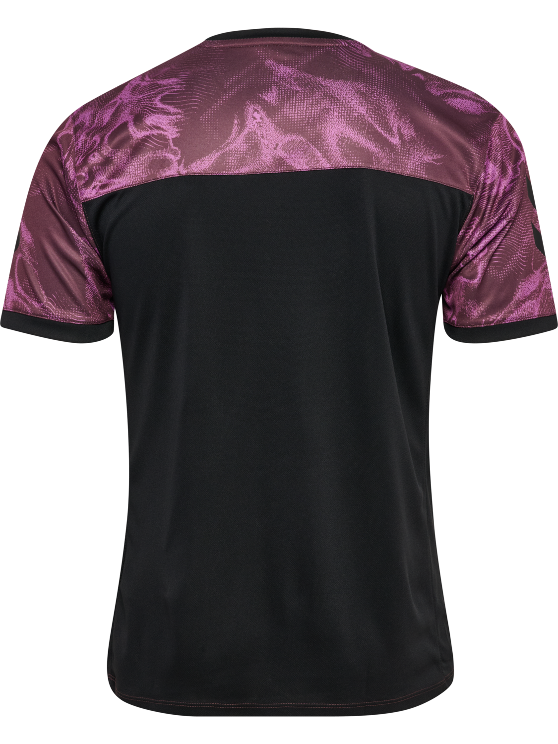 hmlBLAZE CLUB 26 GRAPHIC TEE, LIATRIS/HUCKLEBERRY, packshot
