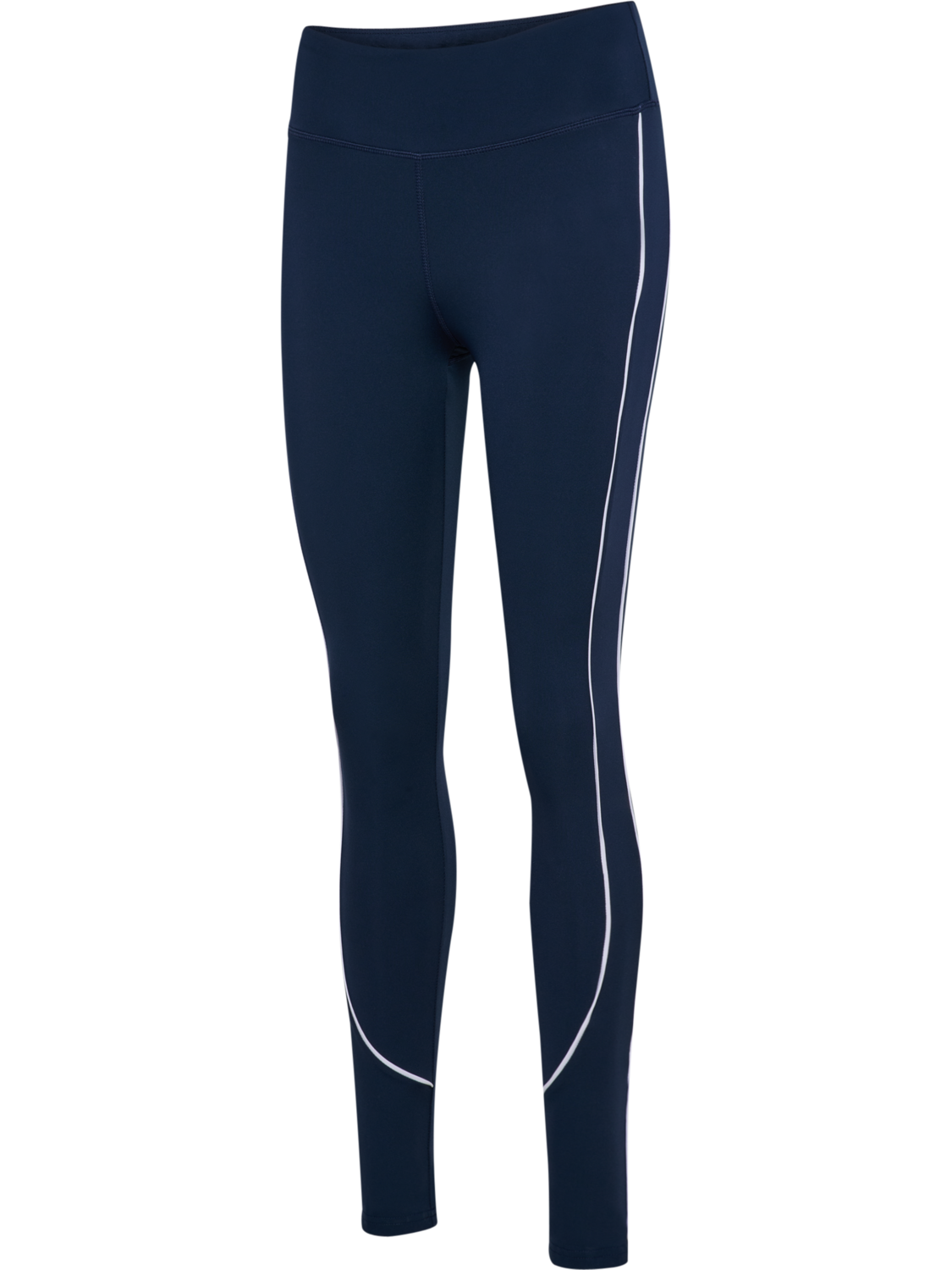 hmlPULSE PIPING MW TIGHTS, DRESS BLUES, packshot