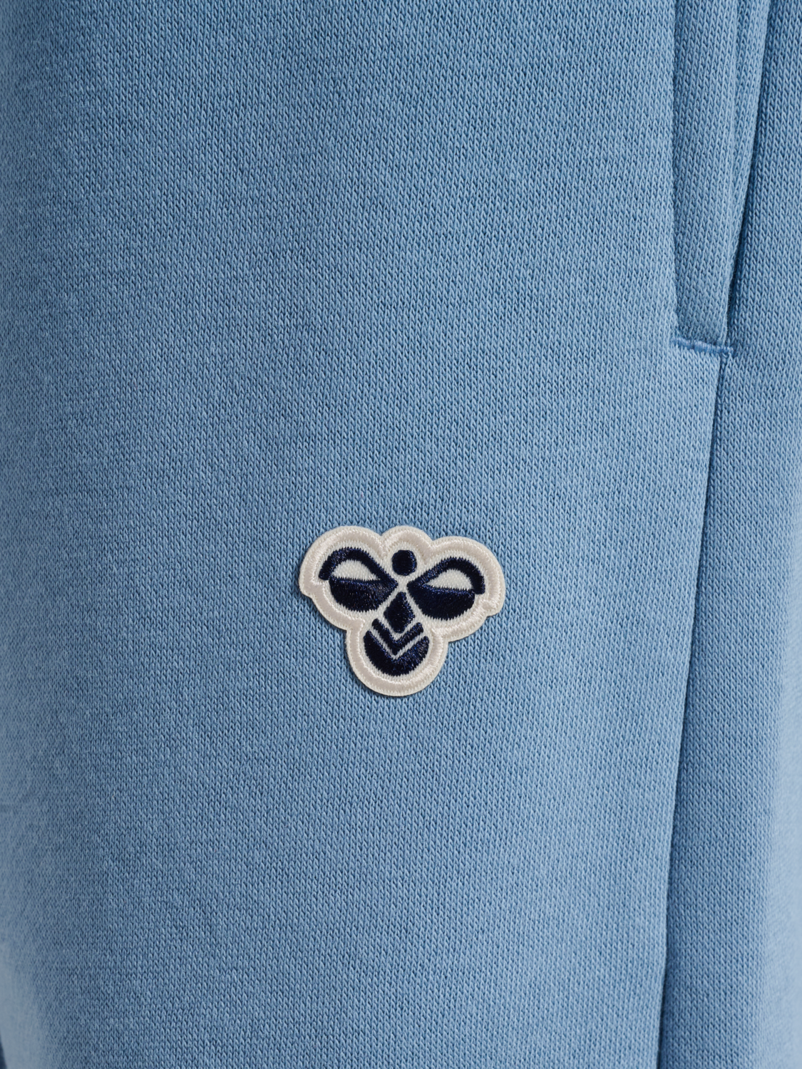 hmlJR LOOSE SWEATPANTS BEE, FADED DENIM, packshot