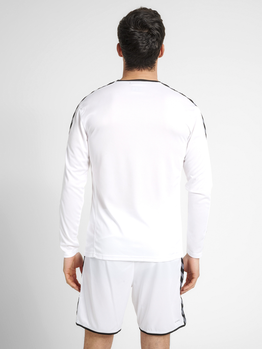 hmlAUTHENTIC POLY JERSEY L/S, WHITE, model