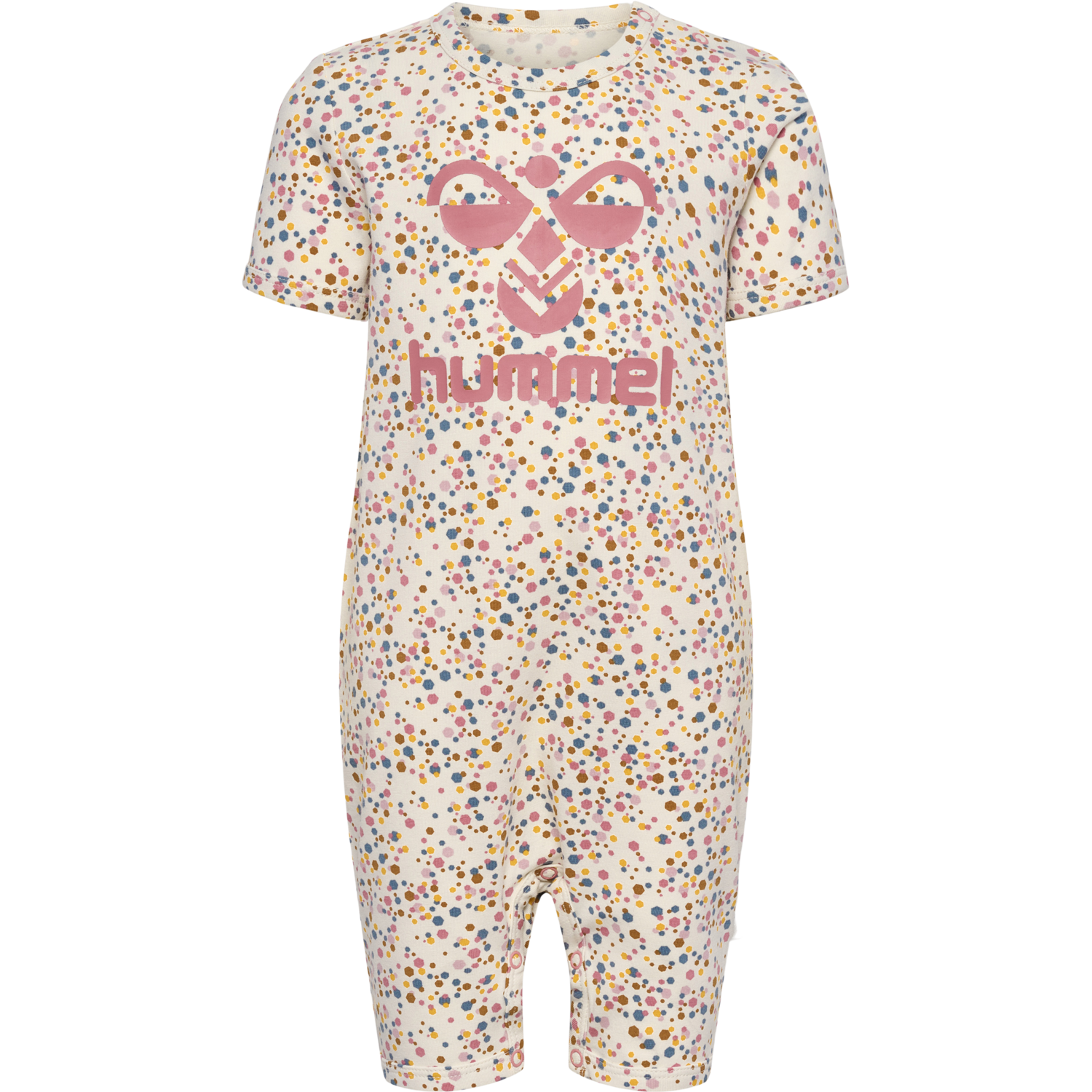 hmlKAREN AOP BODYSUIT S/S, TURTLEDOVE, packshot