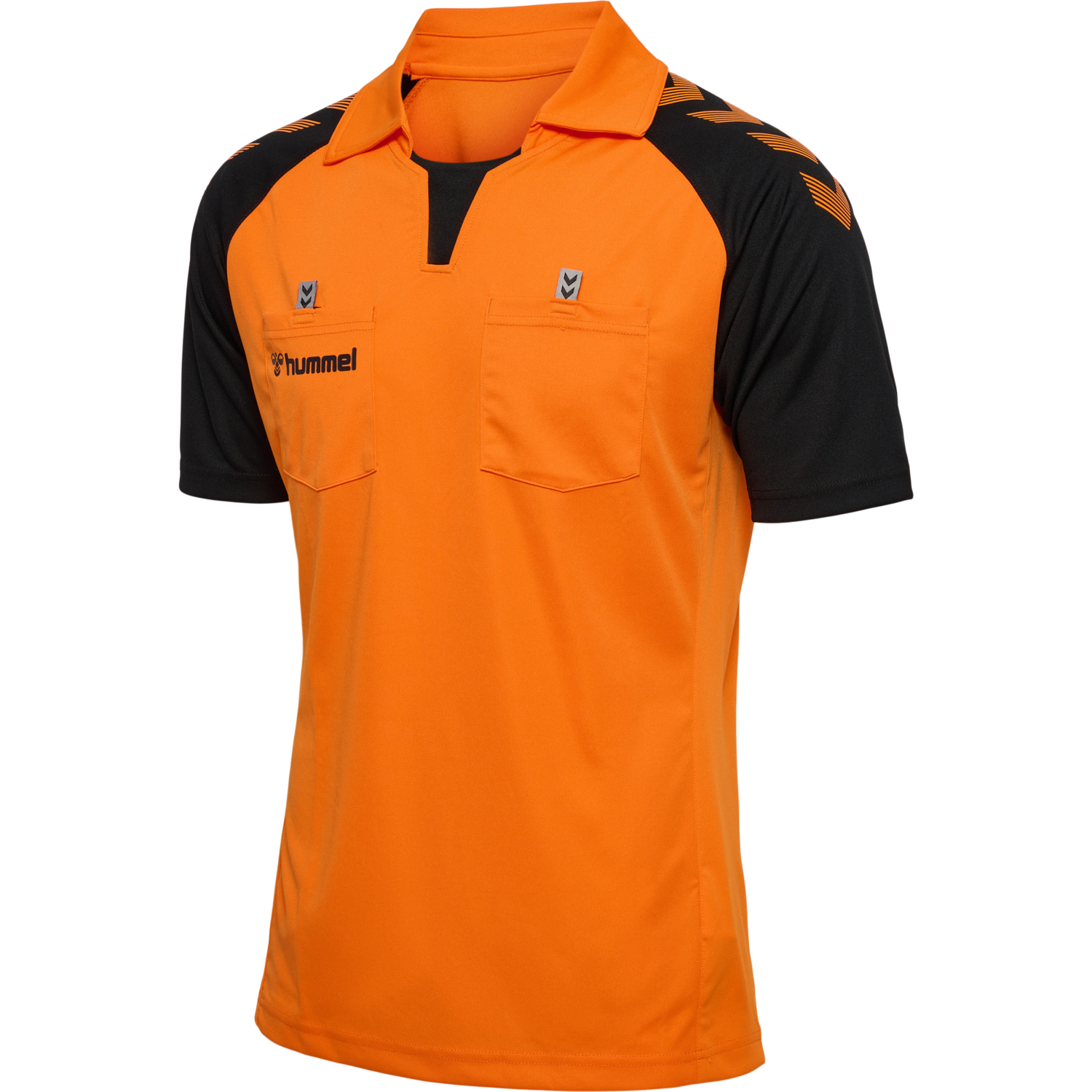 FFHB REFEREE JERSEY S/S, ORANGE TIGER, packshot