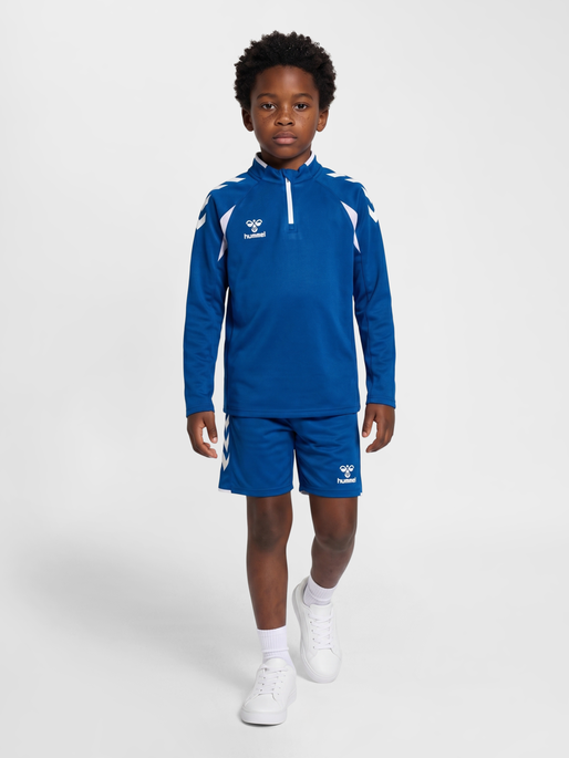 hmlCORE 2.0 HALF ZIP KIDS, TRUE BLUE/WHITE, model