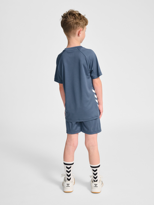 hmlPROMO KIDS SET, CHINA BLUE, model
