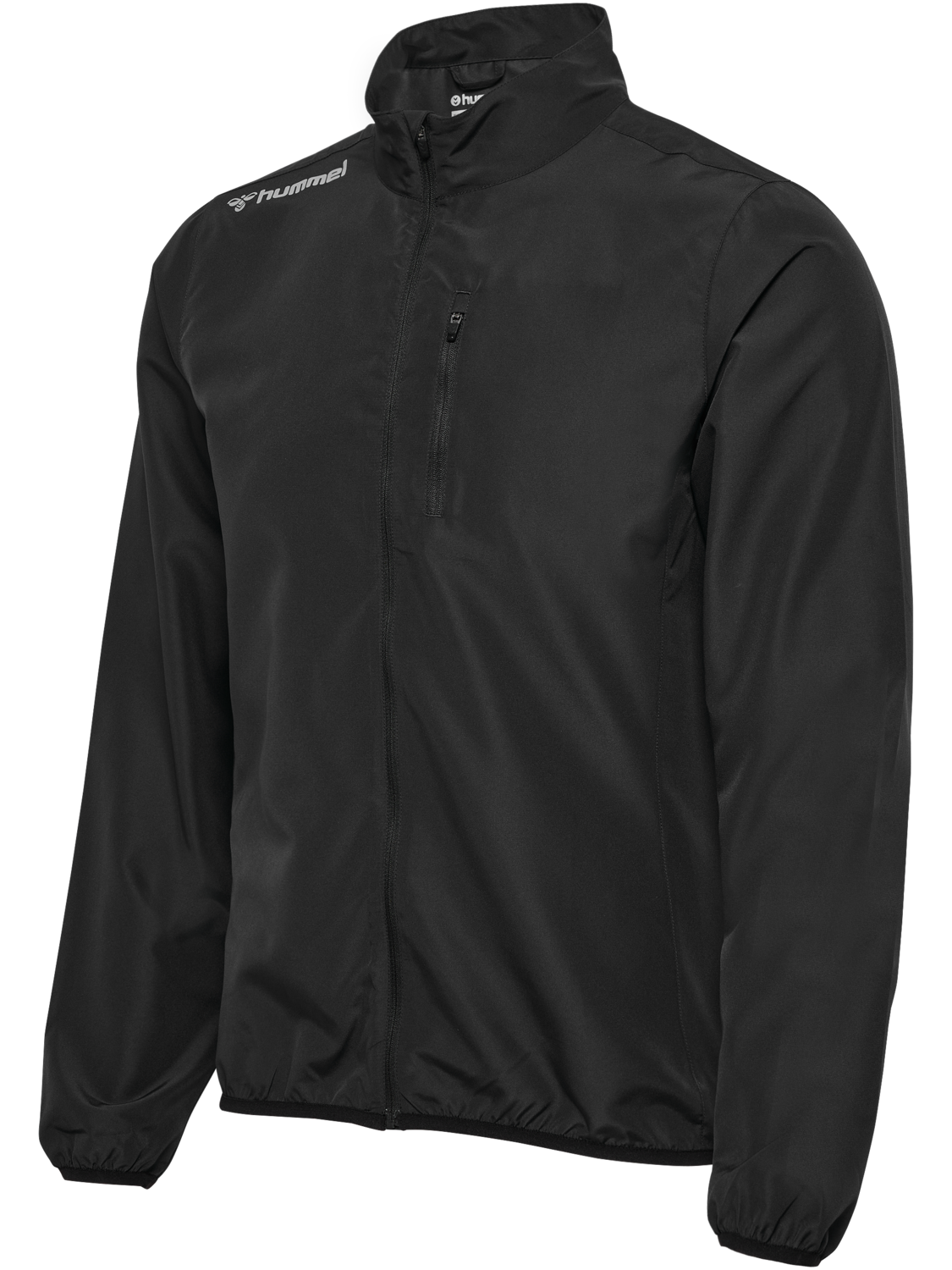 hmlRUN JACKET, BLACK, packshot