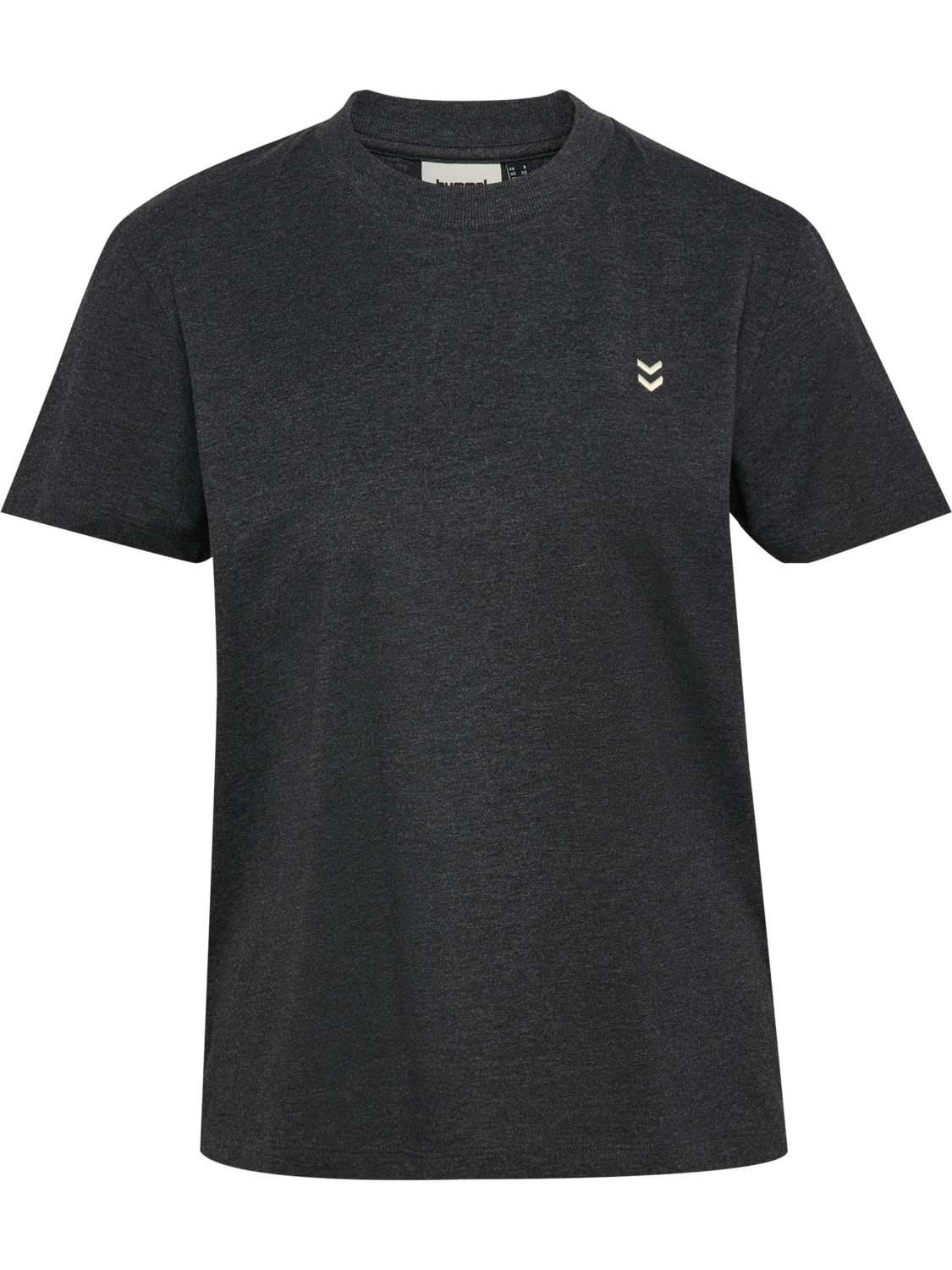 hmlPULSE W T-SHIRT, DARK GREY MELANGE, packshot